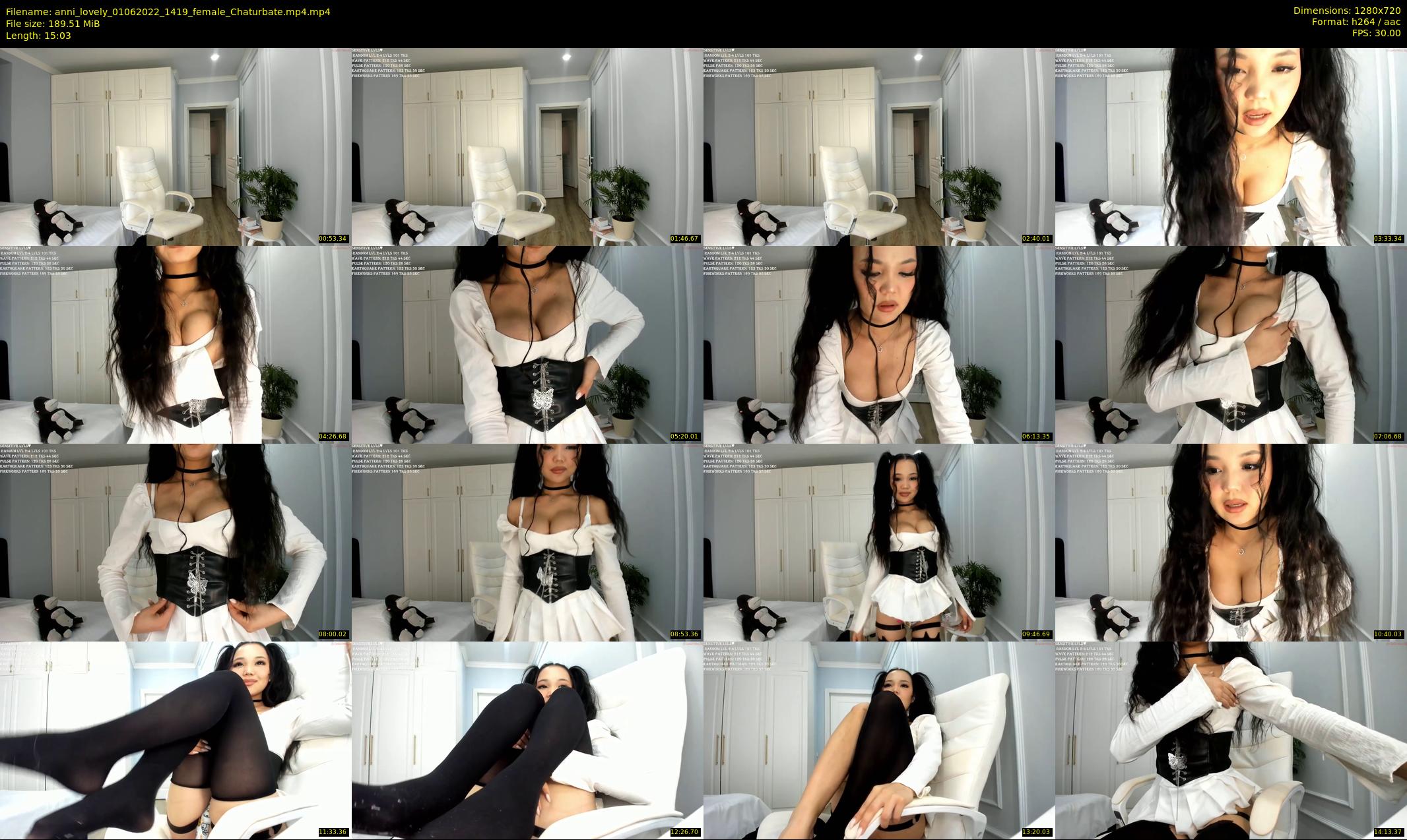 anni_lovely — 16 minute Chaturbate female cam show recording, 720p, Jun 1, 2022