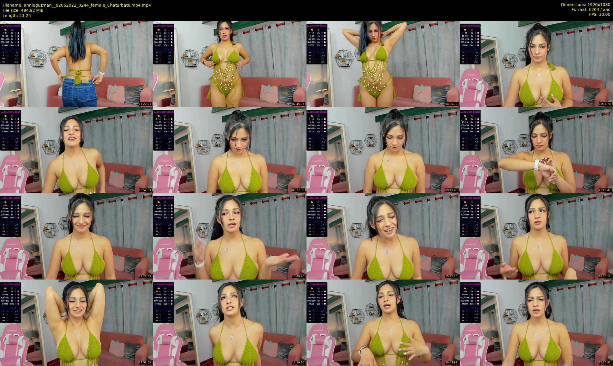 annieguzman_ — 24 minute Chaturbate female cam show recording, 1080p, Jun 2, 2022