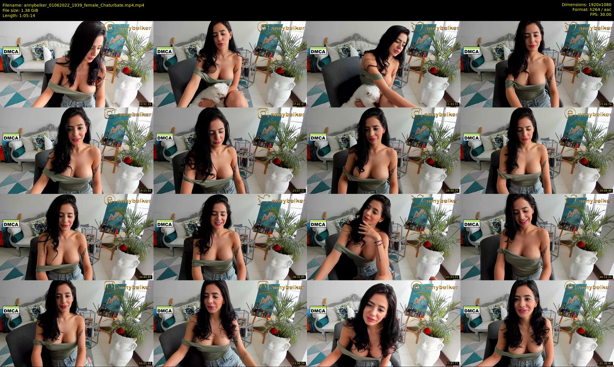 annybeiker — 66 minute Chaturbate female cam show recording, 1080p, Jun 1, 2022