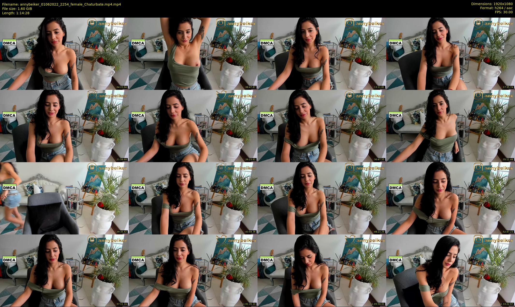annybeiker — 75 minute Chaturbate female cam show recording, 1080p, Jun 1, 2022