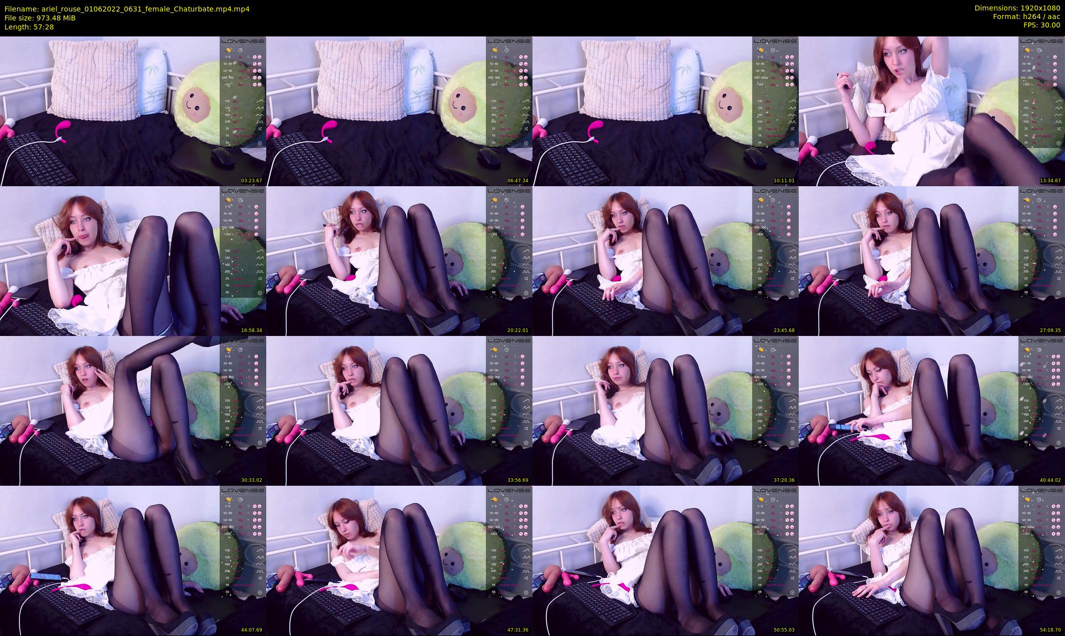 ariel_rouse — 58 minute Chaturbate female cam show recording, 1080p, Jun 1, 2022
