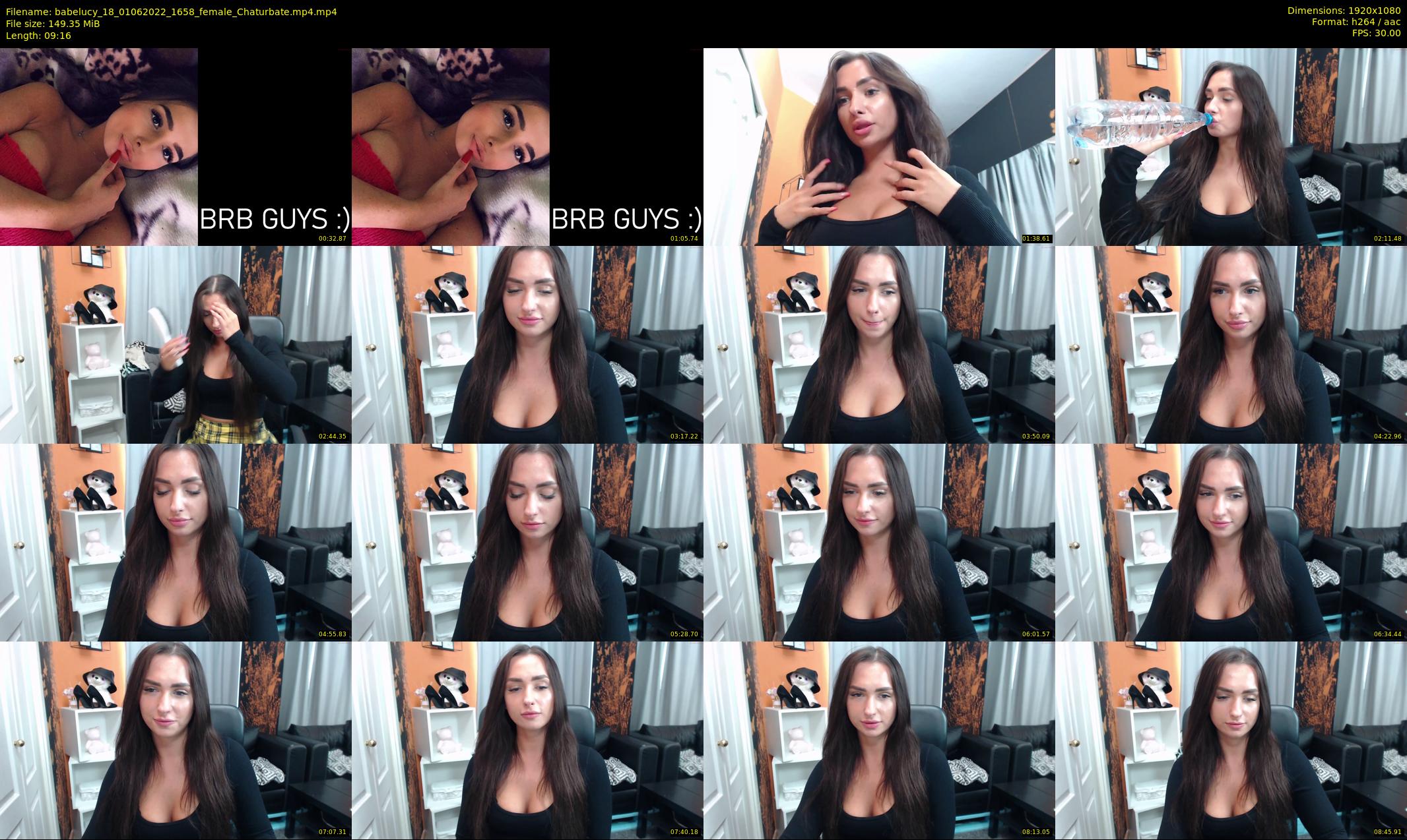 babelucy_18 — 10 minute Chaturbate female cam show recording, 1080p, Jun 1, 2022