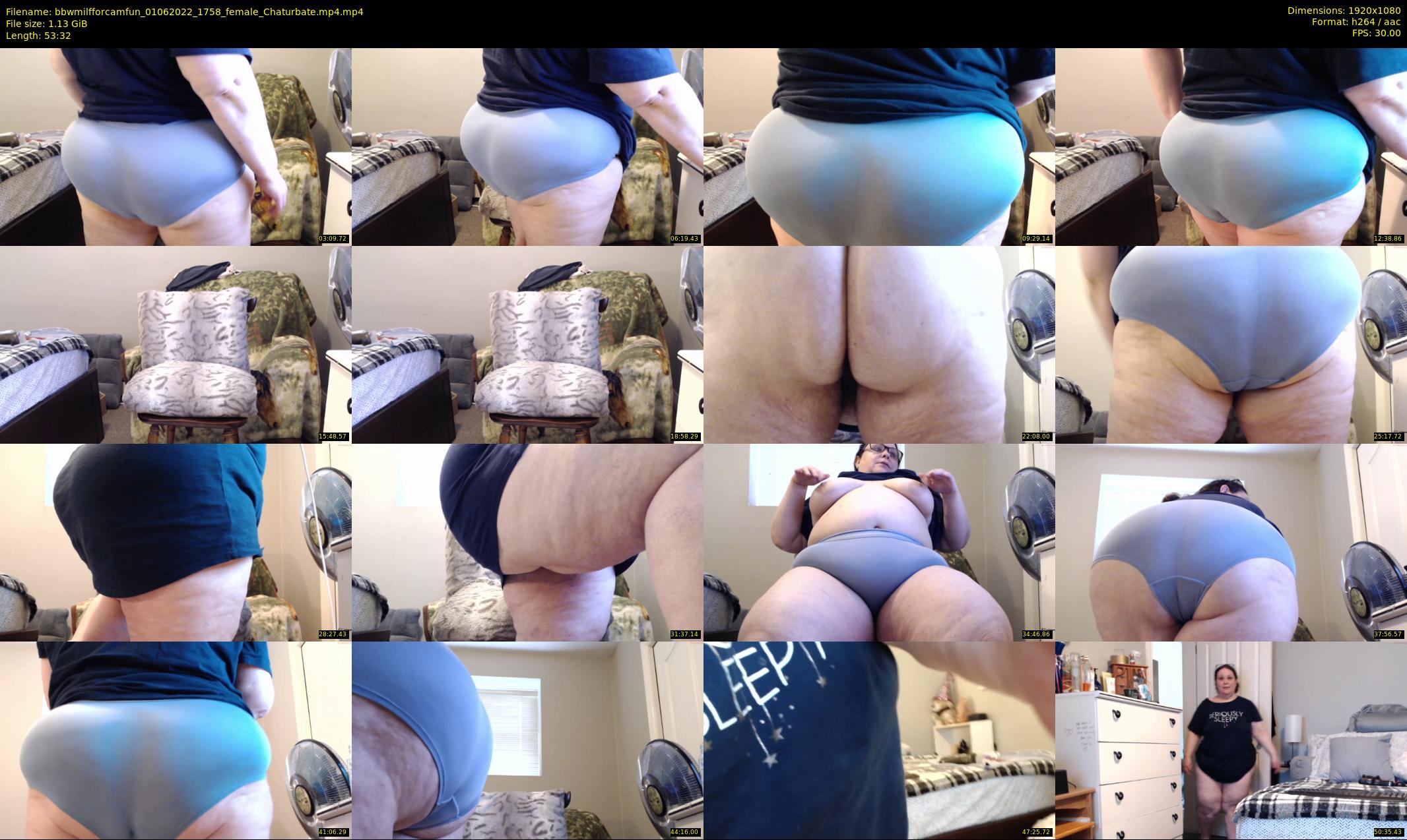bbwmilfforcamfun — 54 minute Chaturbate female cam show recording, 1080p, Jun 1, 2022