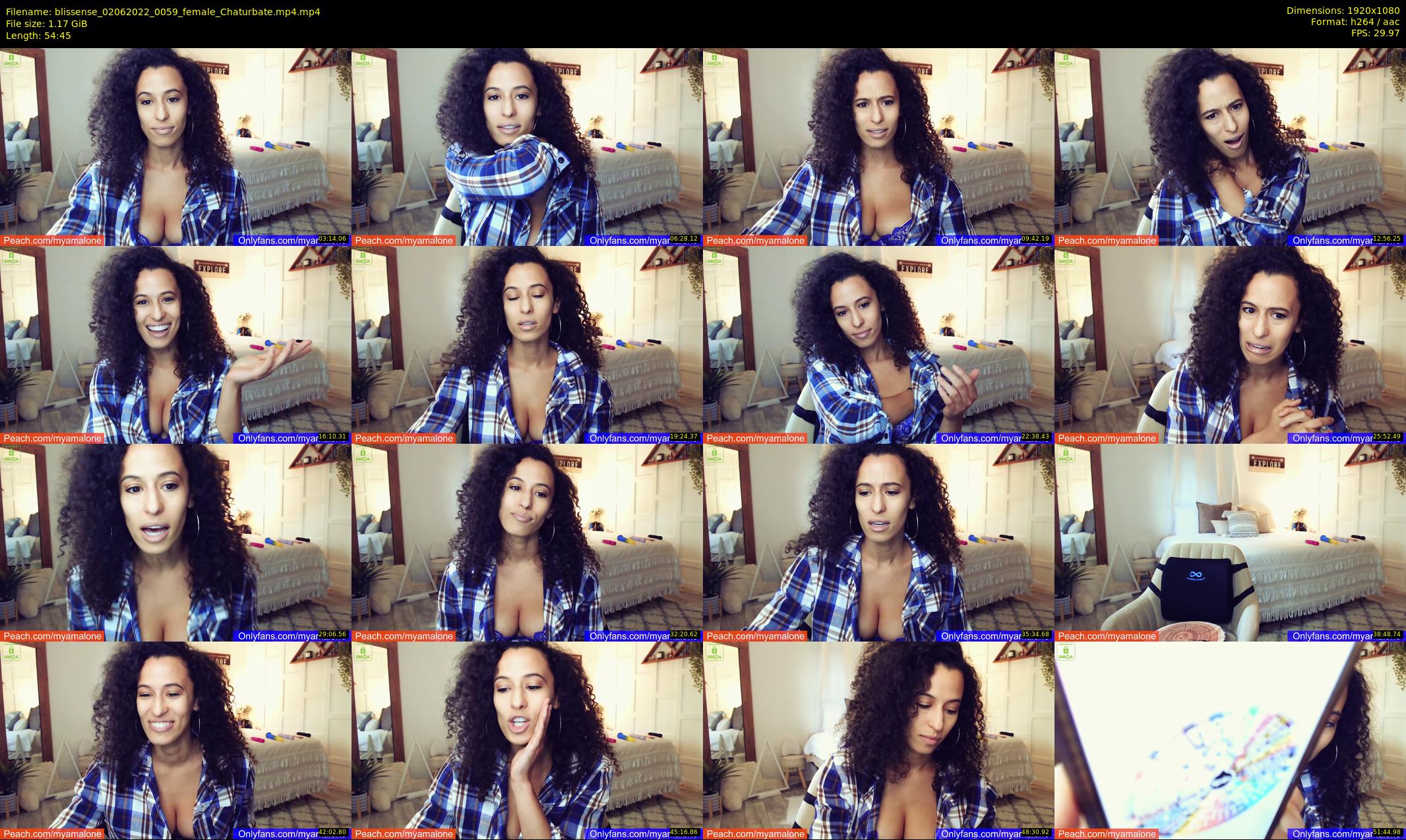 blissense — 55 minute Chaturbate female cam show recording, 1080p, Jun 2, 2022