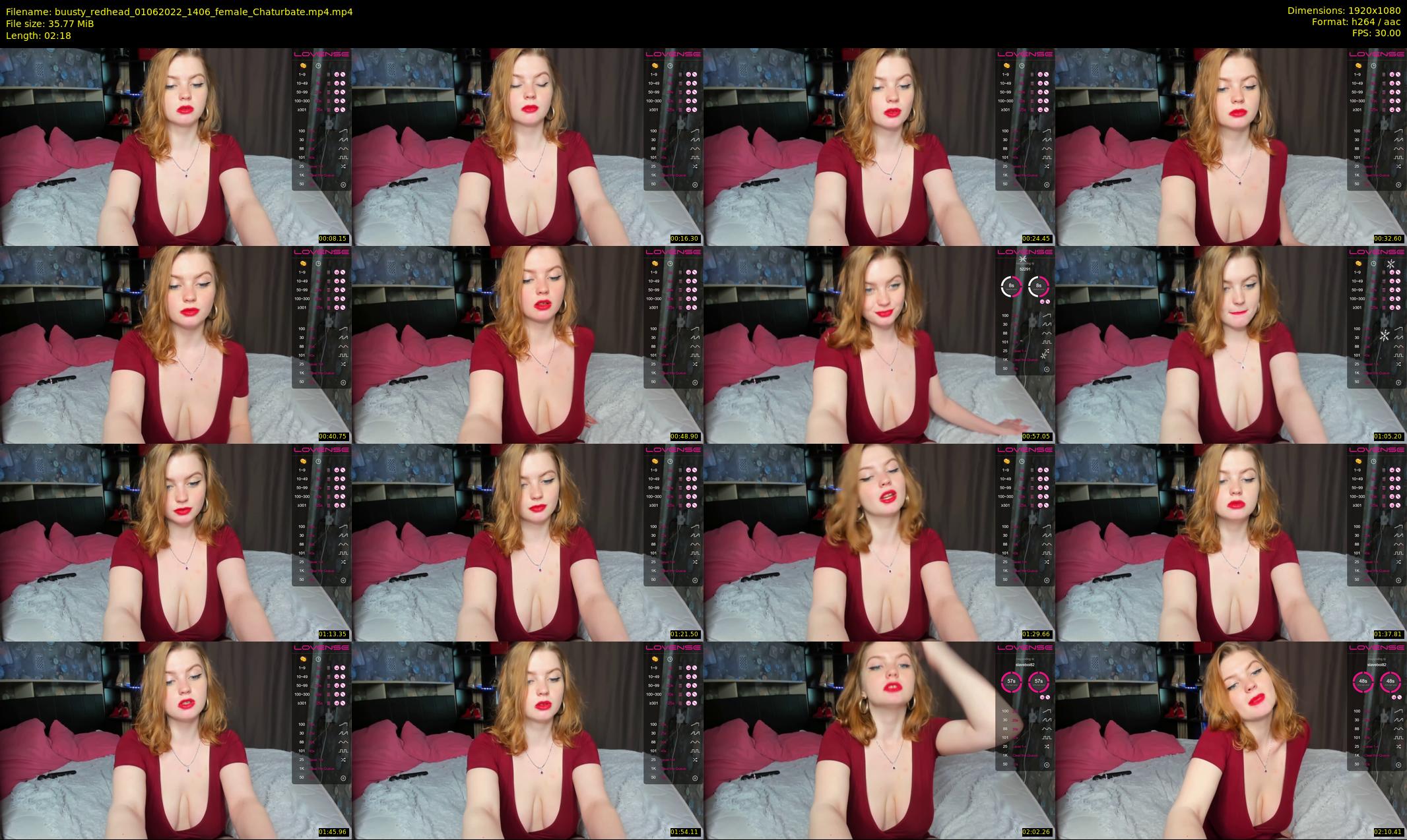 buusty_redhead — 3 minute Chaturbate female cam show recording, 1080p, Jun 1, 2022