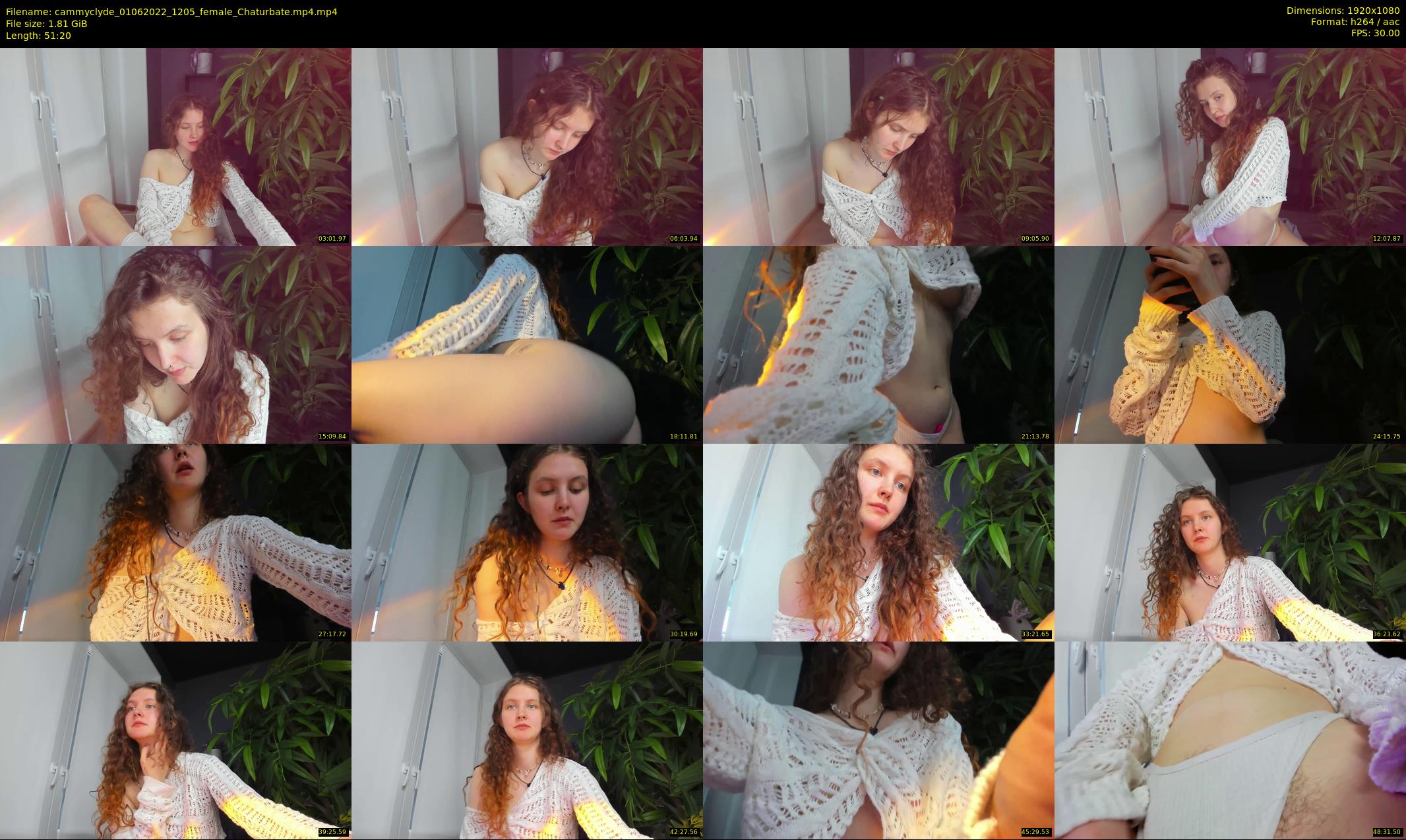 cammyclyde — 52 minute Chaturbate female cam show recording, 1080p, Jun 1, 2022