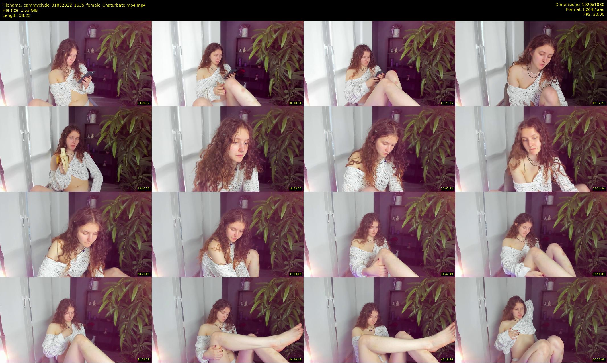 cammyclyde — 54 minute Chaturbate female cam show recording, 1080p, Jun 1, 2022