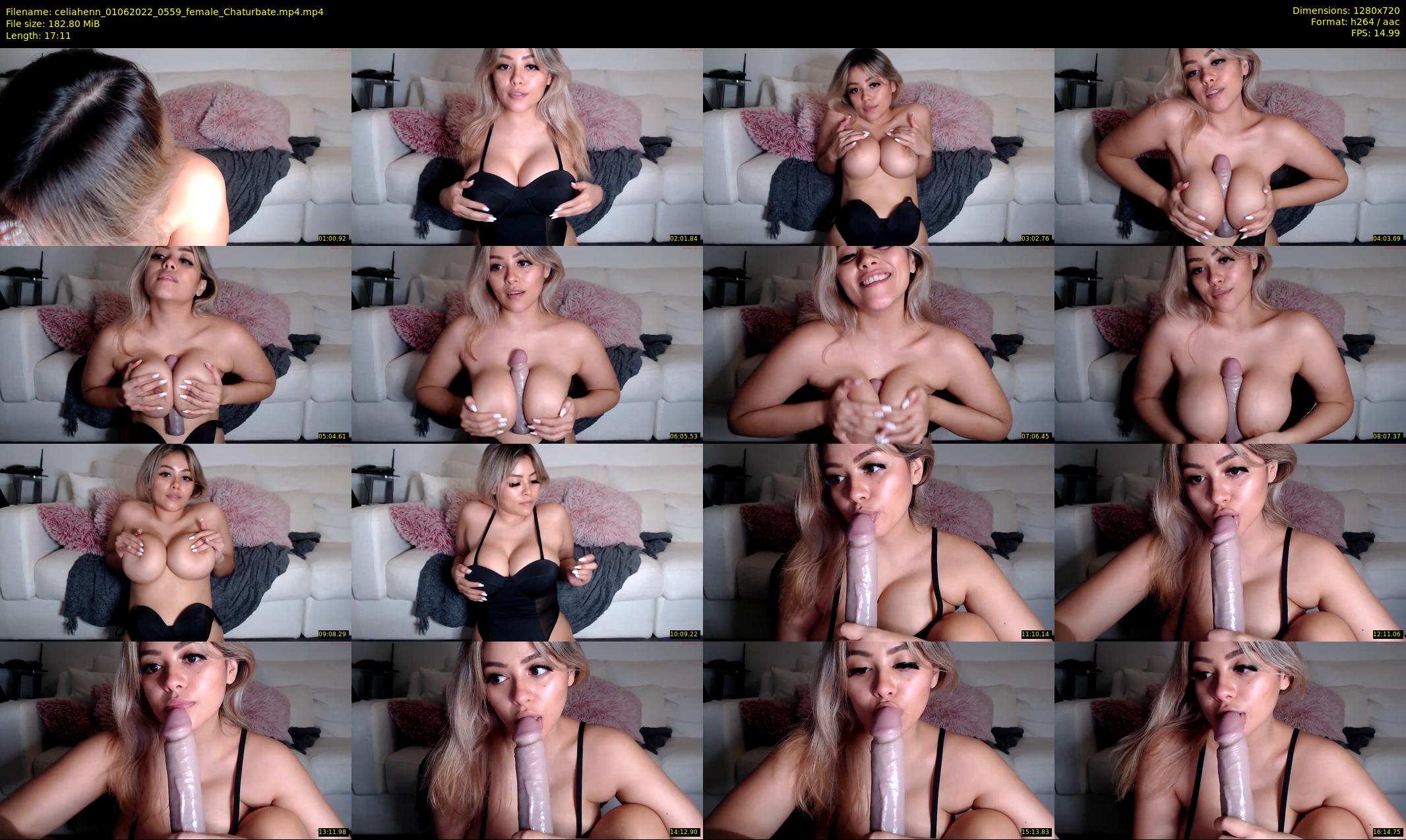 celiahenn — 18 minute Chaturbate female cam show recording, 720p, Jun 1, 2022