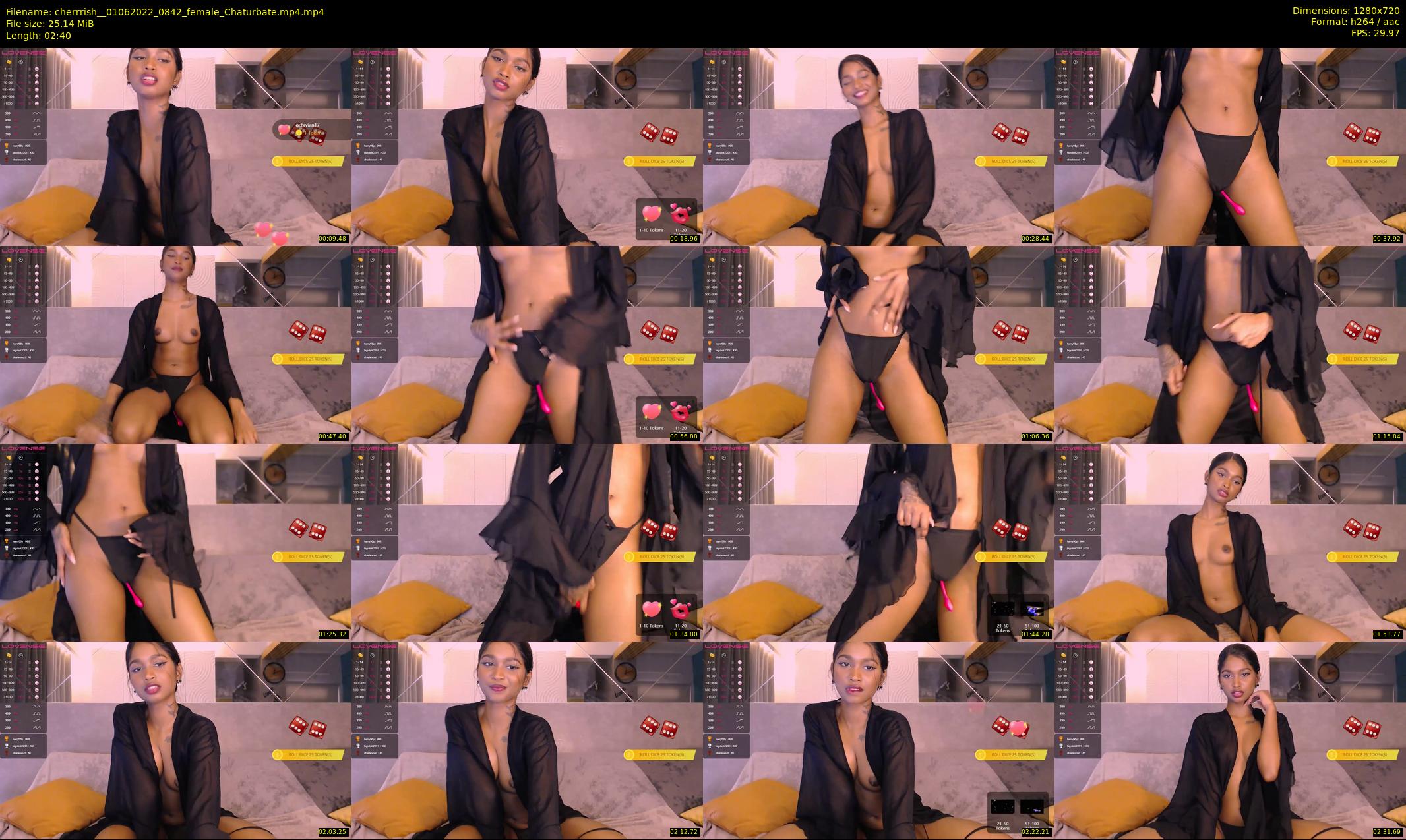 cherrrish_ — 3 minute Chaturbate female cam show recording, 720p, Jun 1, 2022