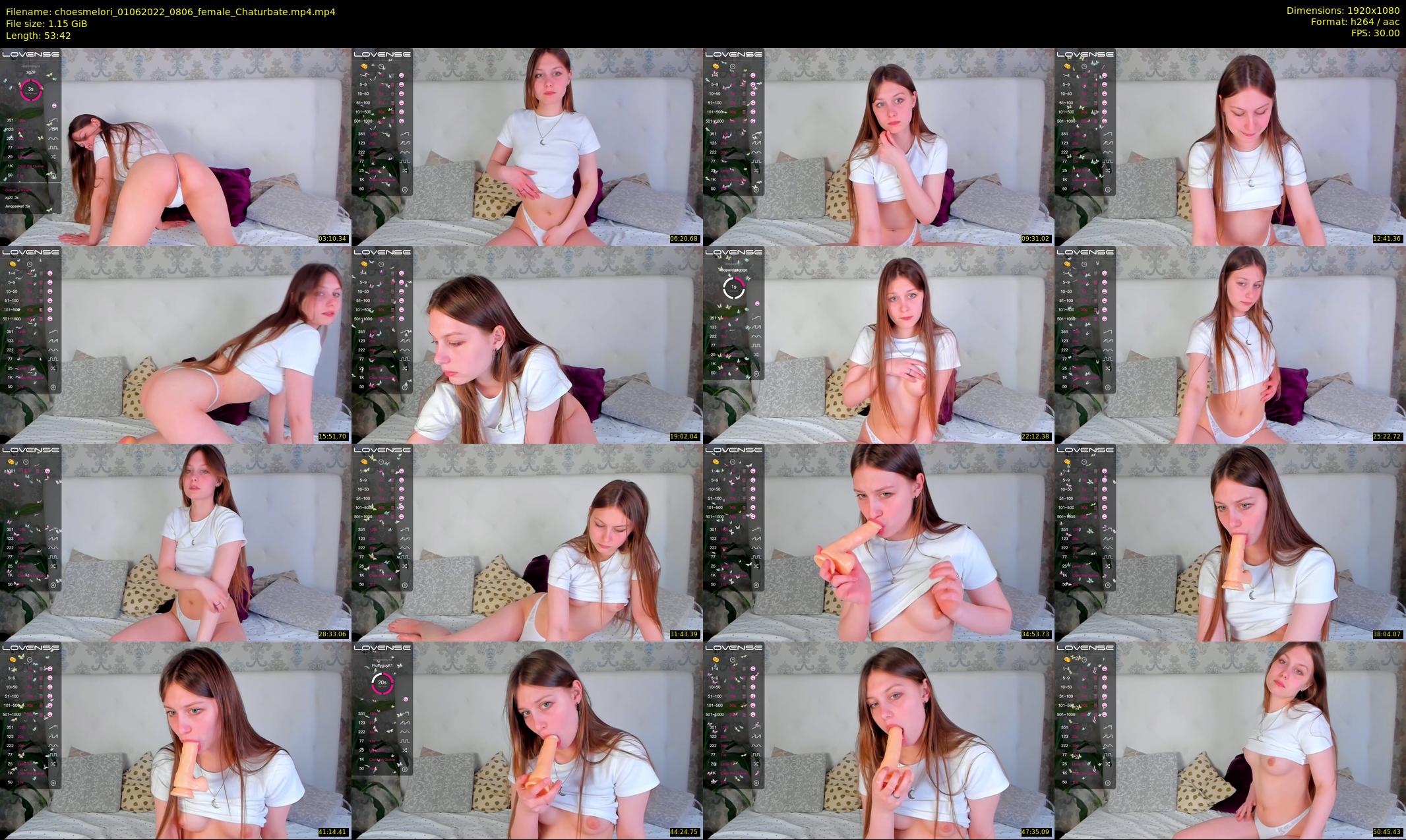 choesmelori — 54 minute Chaturbate couple cam show recording, 1080p, Jun 1, 2022