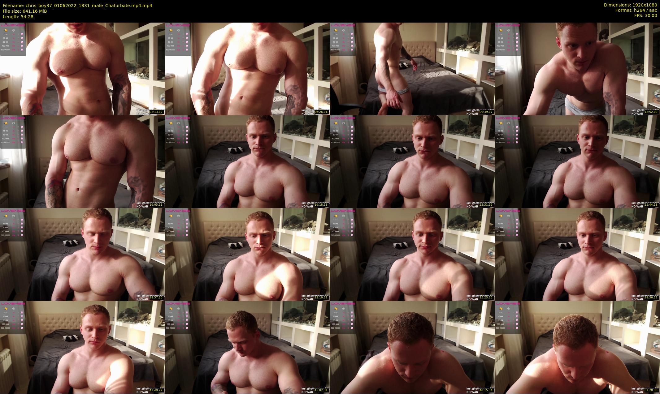 chris_boy37 — 55 minute Chaturbate male cam show recording, 1080p, Jun 1, 2022