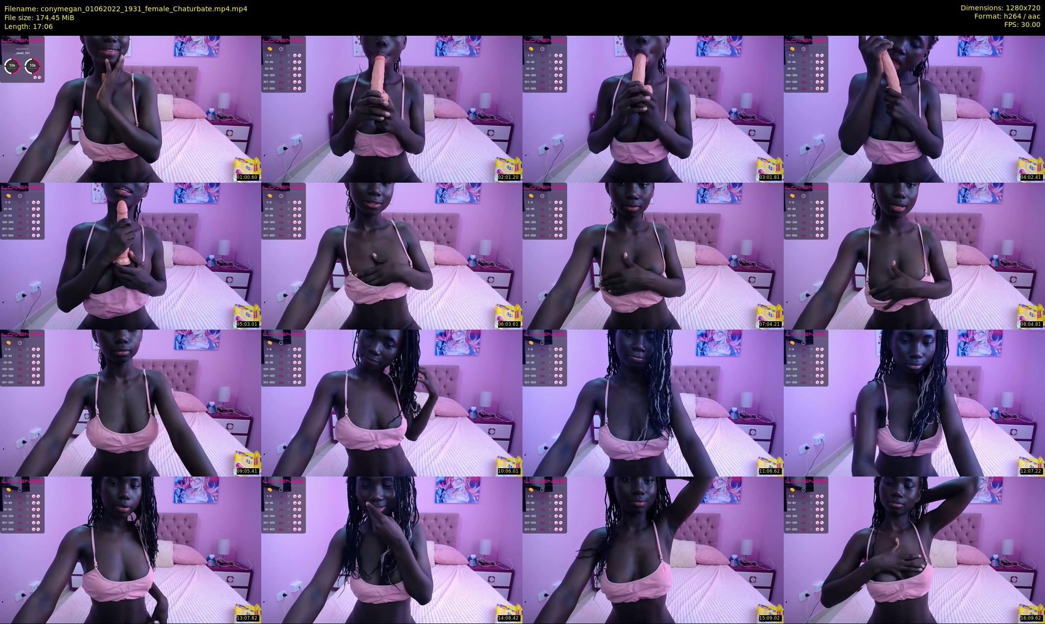 conymegan — 18 minute Chaturbate female cam show recording, 720p, Jun 1, 2022