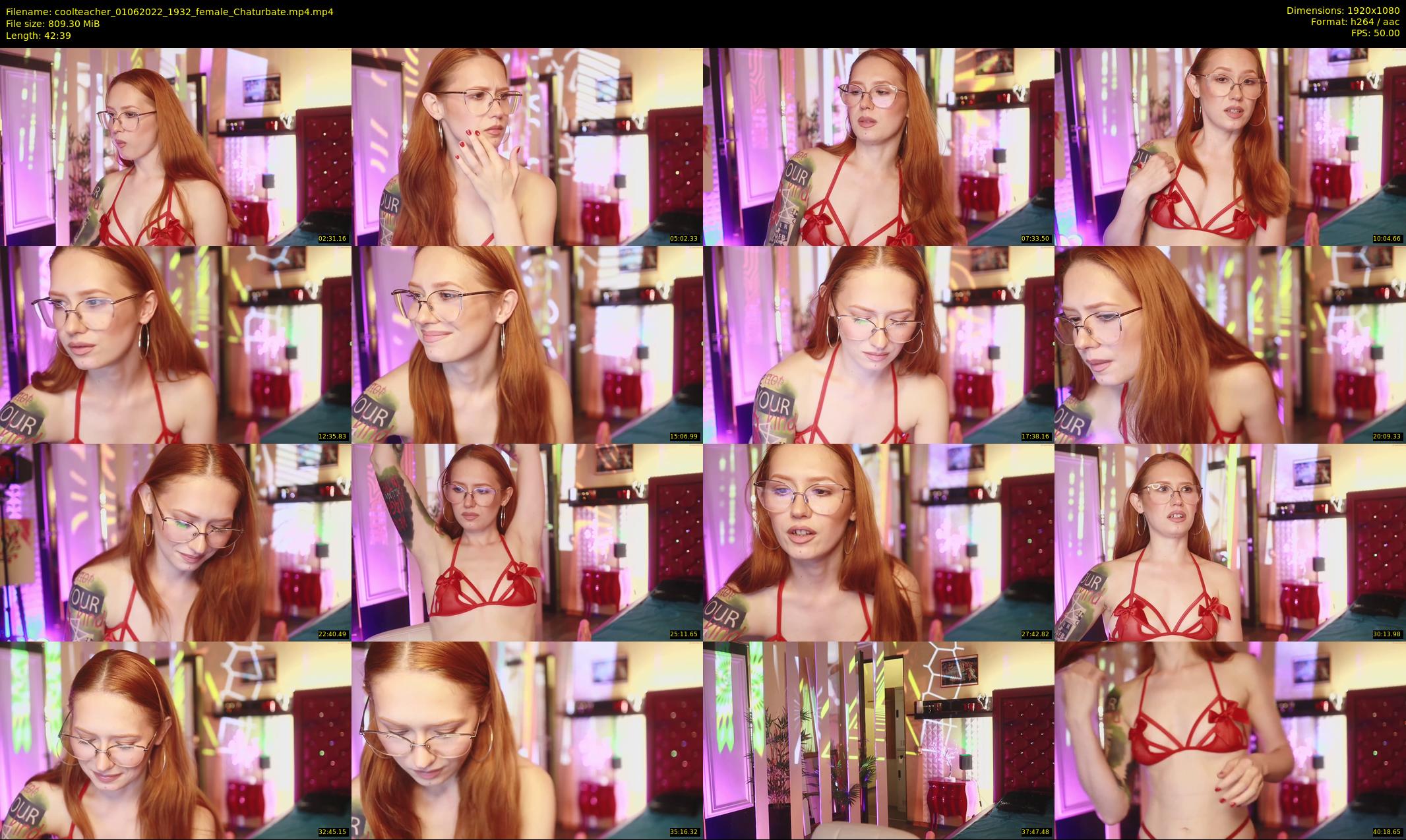 coolteacher — 43 minute Chaturbate female cam show recording, 1080p, Jun 1, 2022
