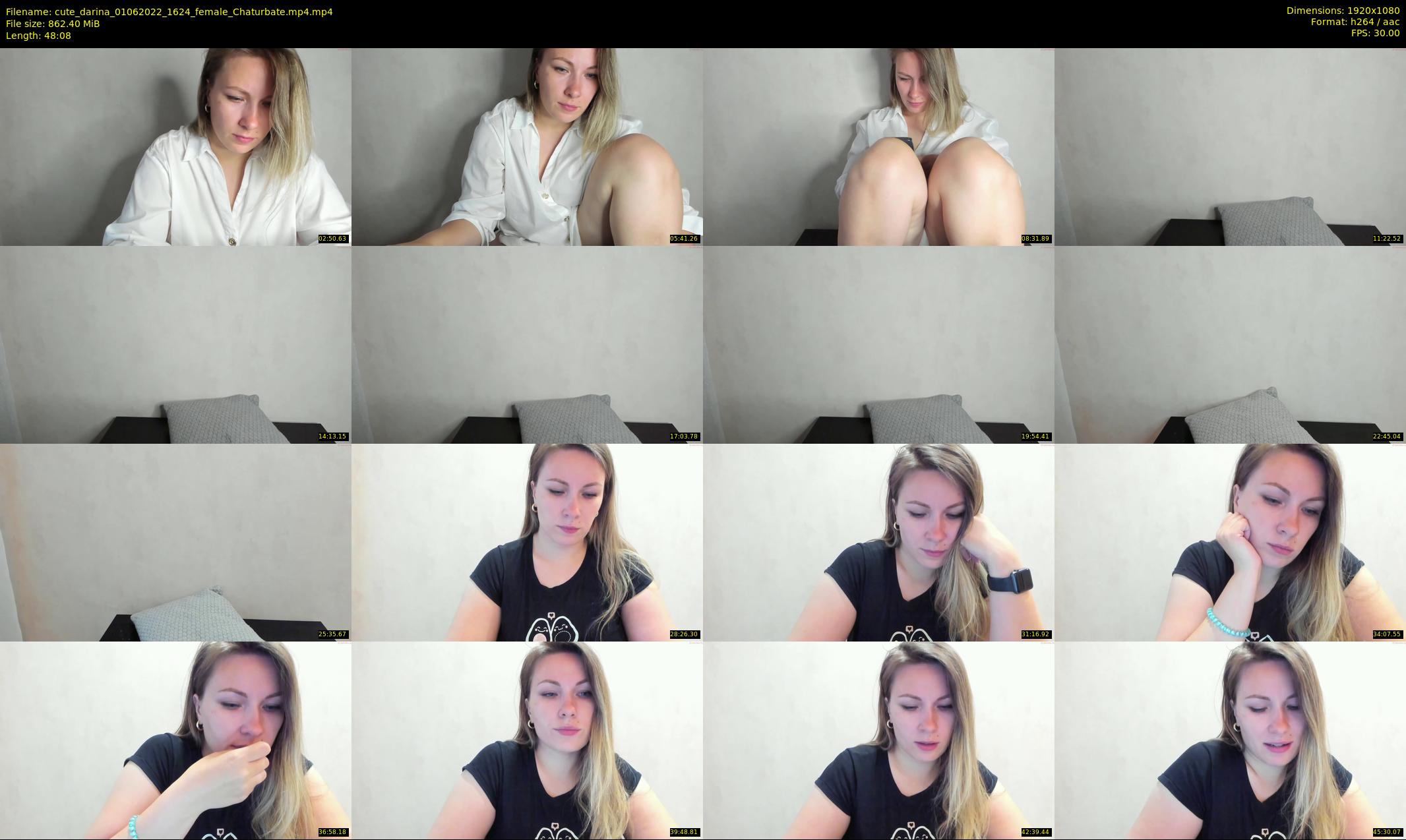 cute_darina — 49 minute Chaturbate female cam show recording, 1080p, Jun 1, 2022