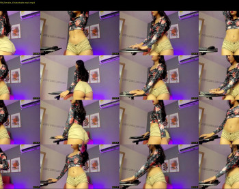 cybercami — 12 minute Chaturbate female cam show recording, 1080p, Jun 1, 2022