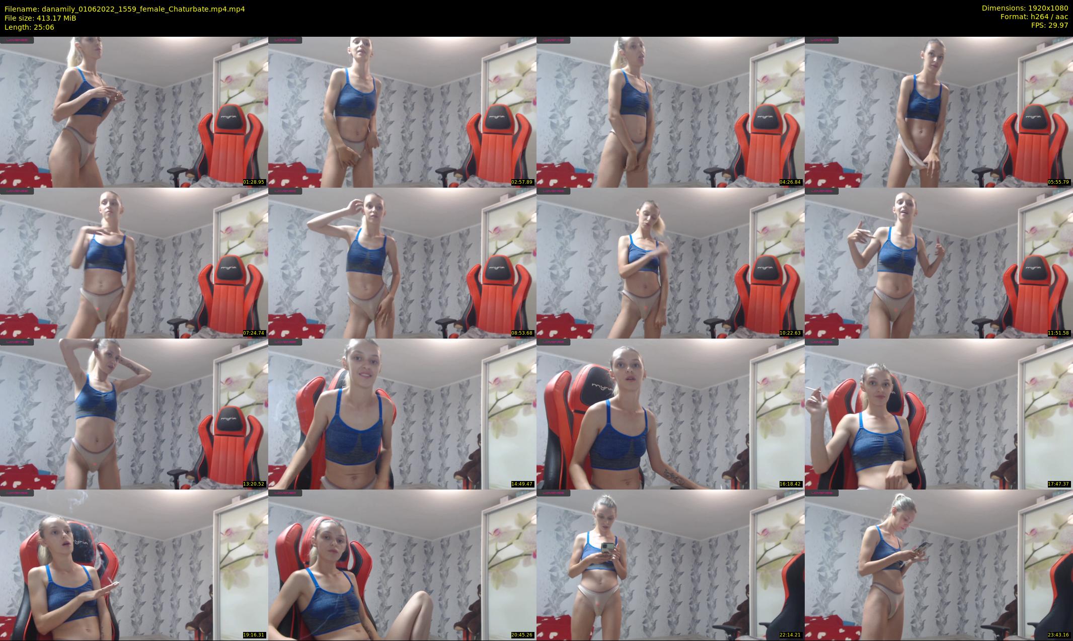 danamily — 26 minute Chaturbate female cam show recording, 1080p, Jun 1, 2022