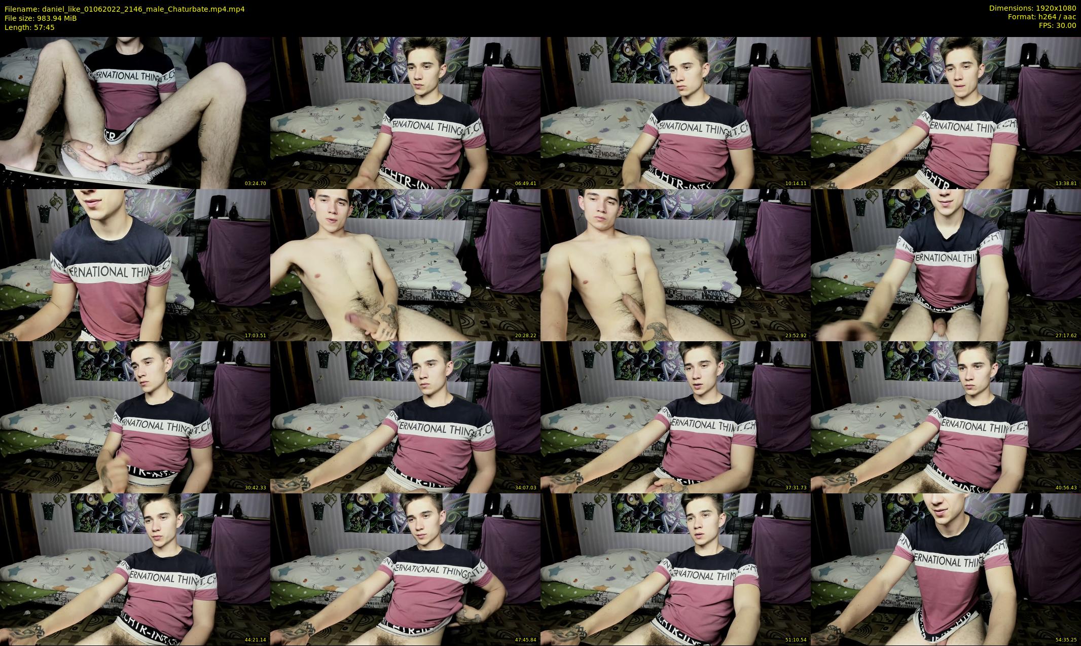 daniel_like — 58 minute Chaturbate male cam show recording, 1080p, Jun 1, 2022