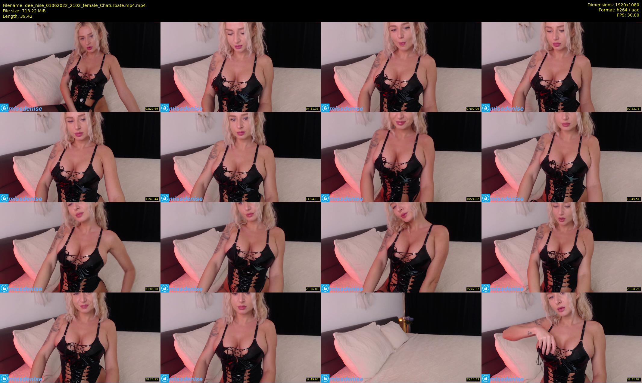 dee_nise — 40 minute Chaturbate female cam show recording, 1080p, Jun 1, 2022