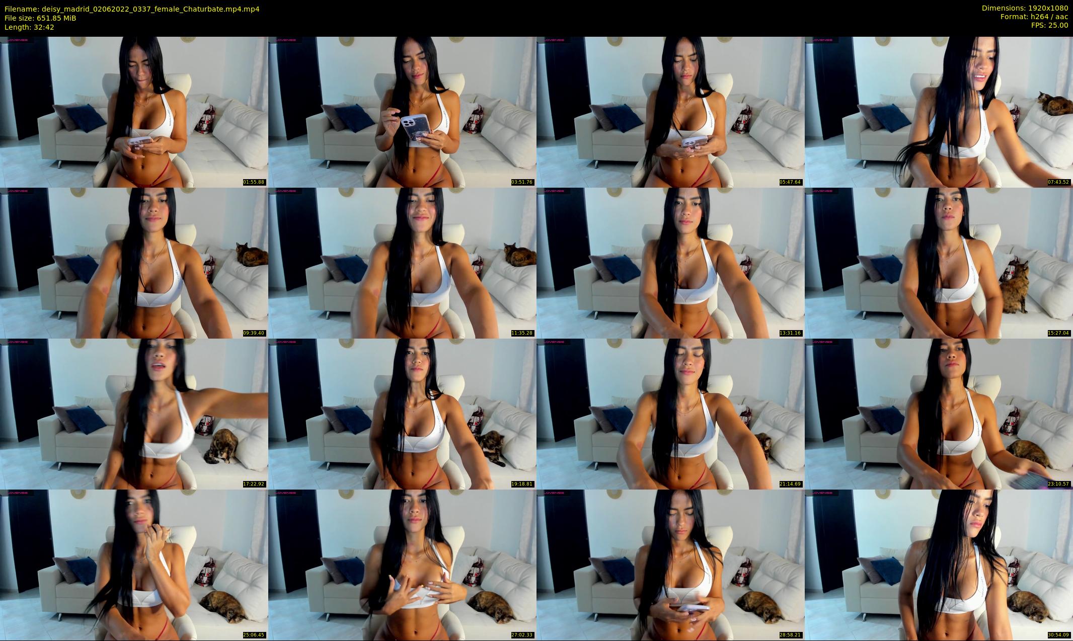 deisy_madrid — 33 minute Chaturbate female cam show recording, 1080p, Jun 2, 2022