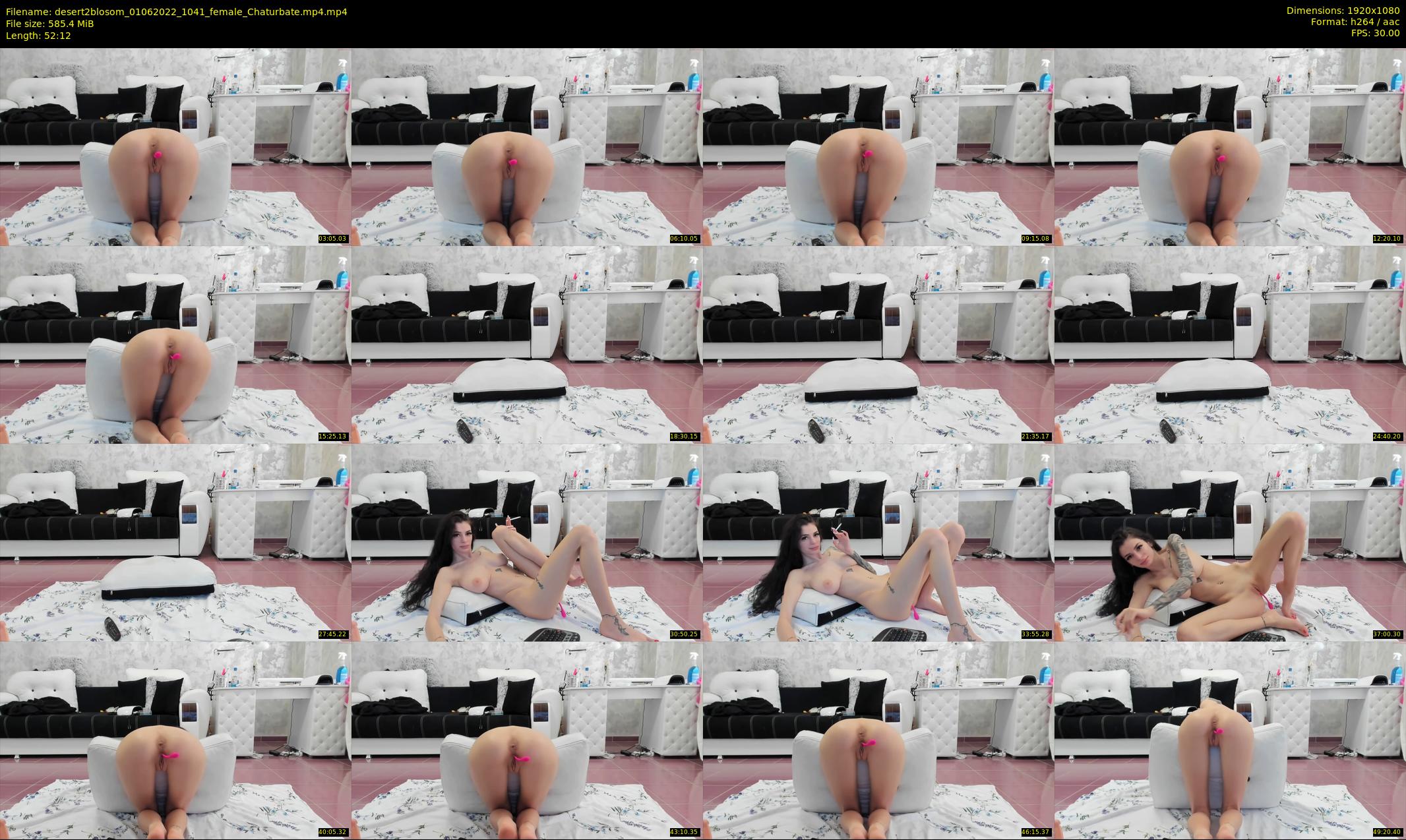 desert2blosom — 53 minute Chaturbate female cam show recording, 1080p, Jun 1, 2022