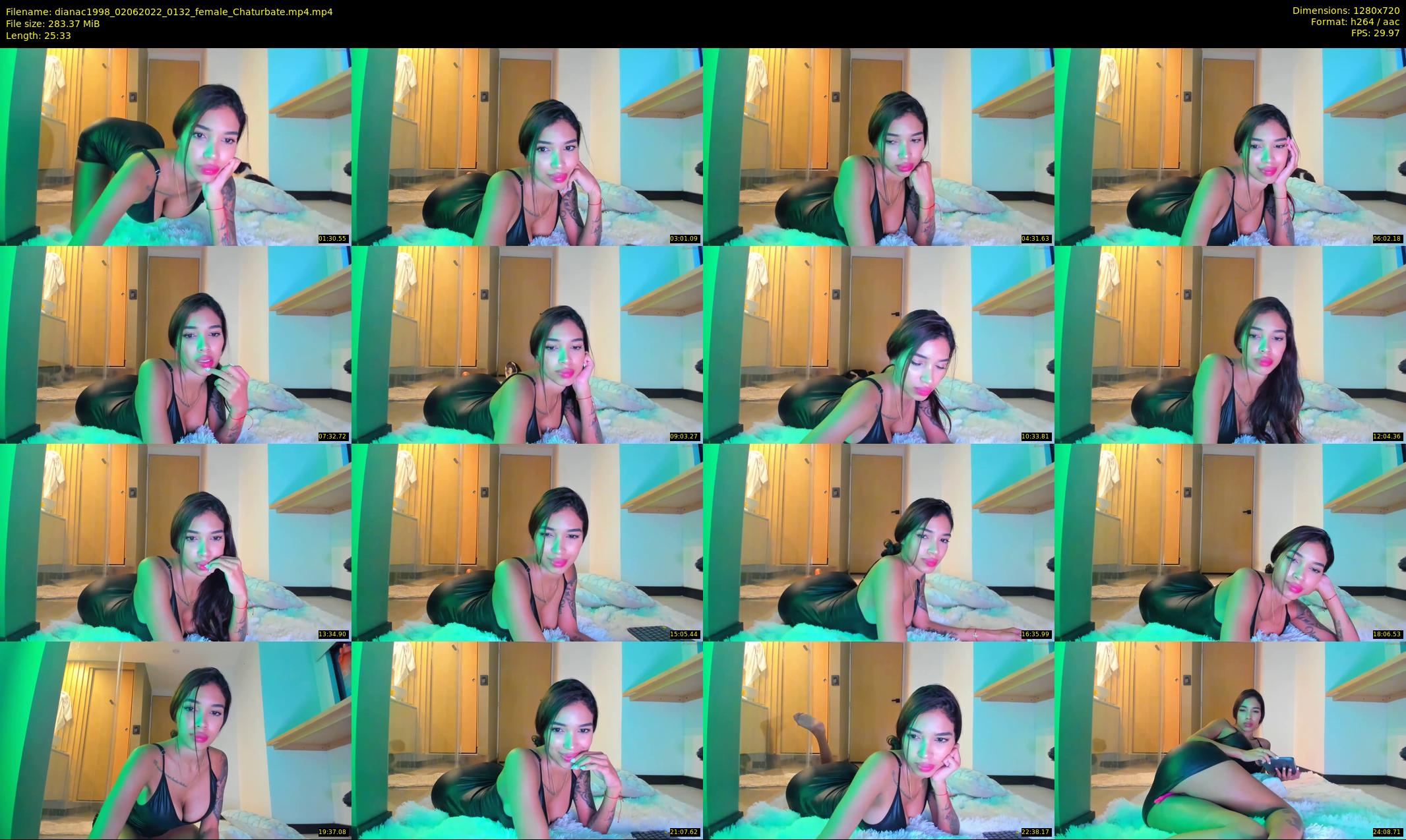 dianac1998 — 26 minute Chaturbate female cam show recording, 720p, Jun 2, 2022