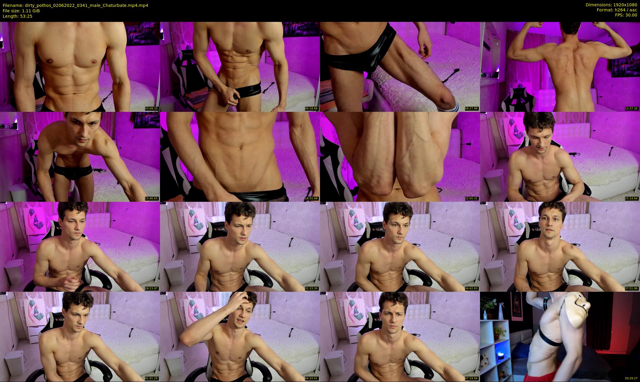 dirty_pothos — 54 minute Chaturbate male cam show recording, 1080p, Jun 2, 2022