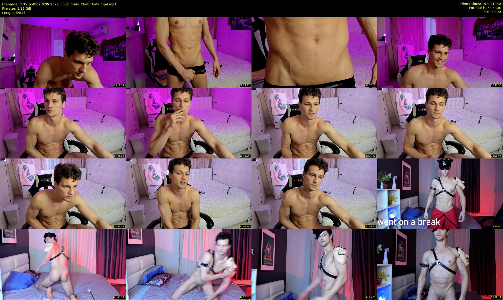 dirty_pothos — 55 minute Chaturbate male cam show recording, 1080p, Jun 2, 2022