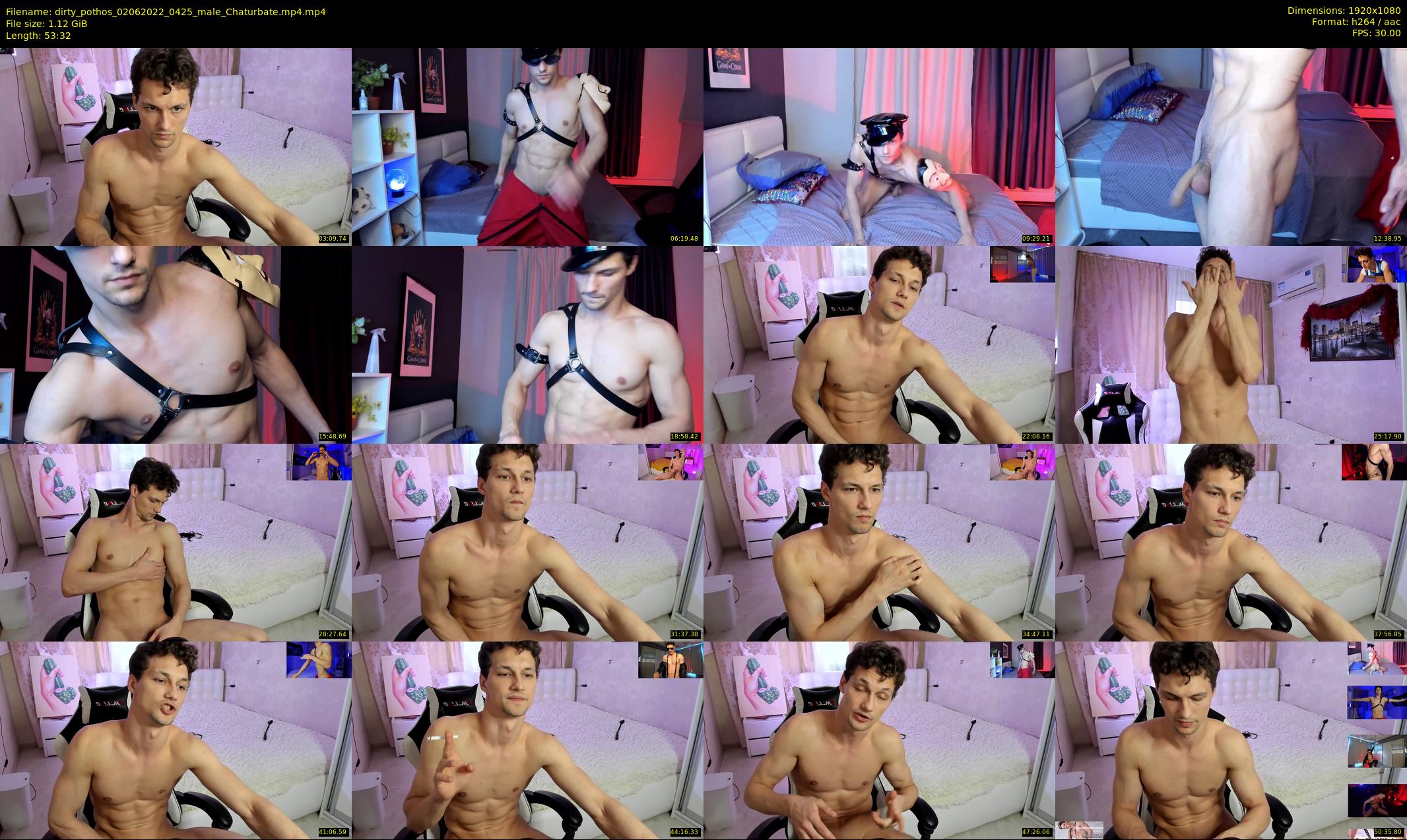 dirty_pothos — 54 minute Chaturbate male cam show recording, 1080p, Jun 2, 2022