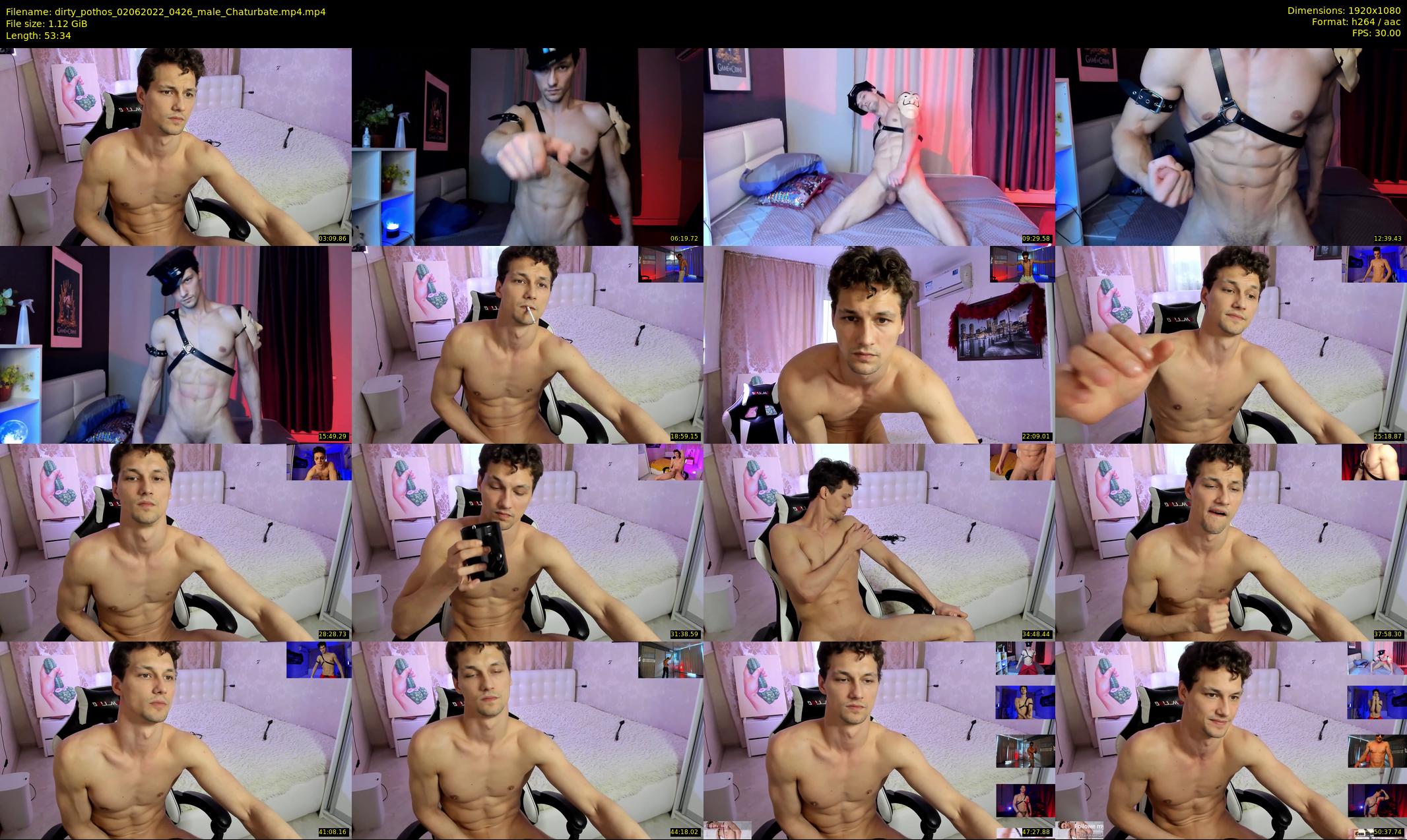 dirty_pothos — 54 minute Chaturbate male cam show recording, 1080p, Jun 2, 2022