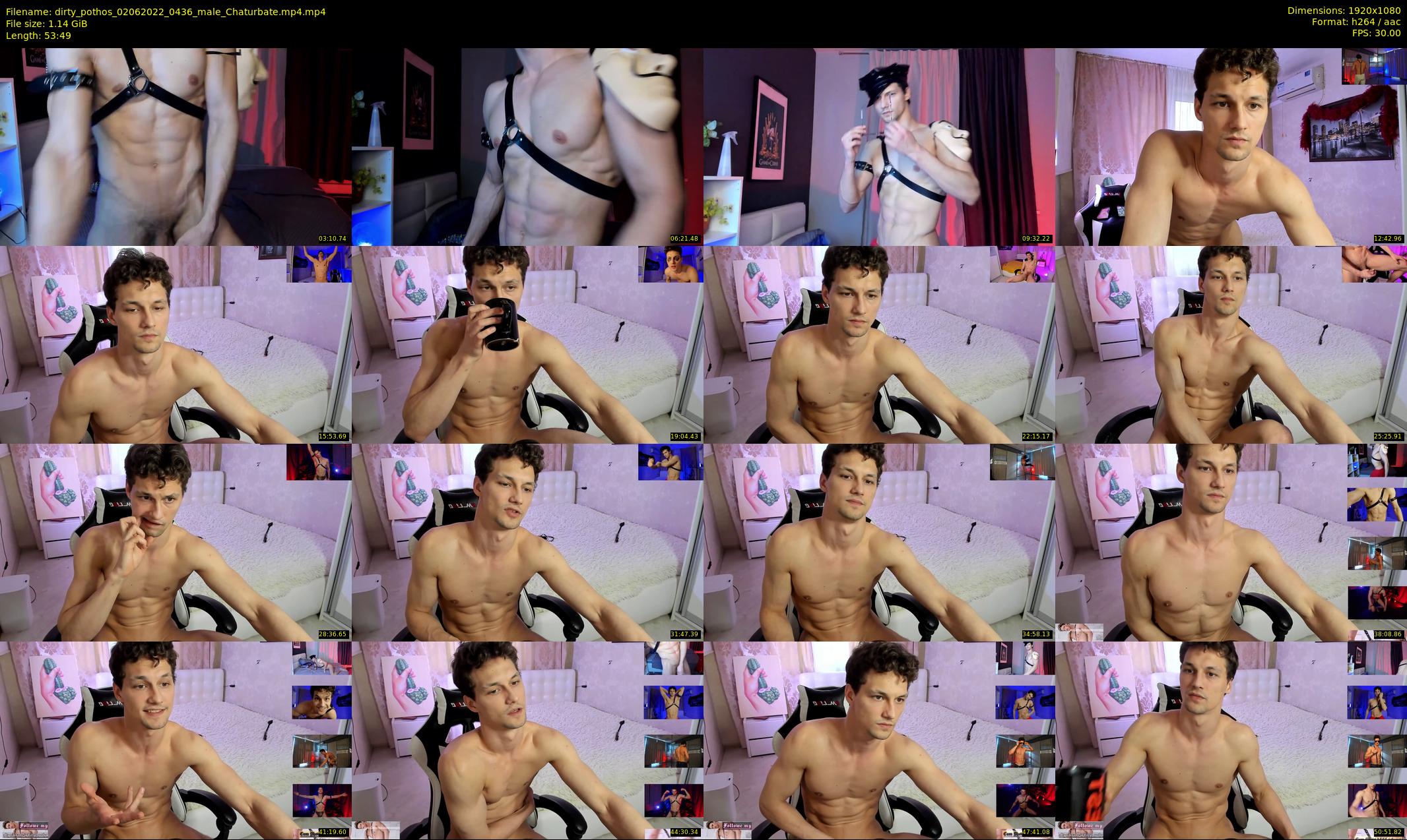 dirty_pothos — 54 minute Chaturbate male cam show recording, 1080p, Jun 2, 2022
