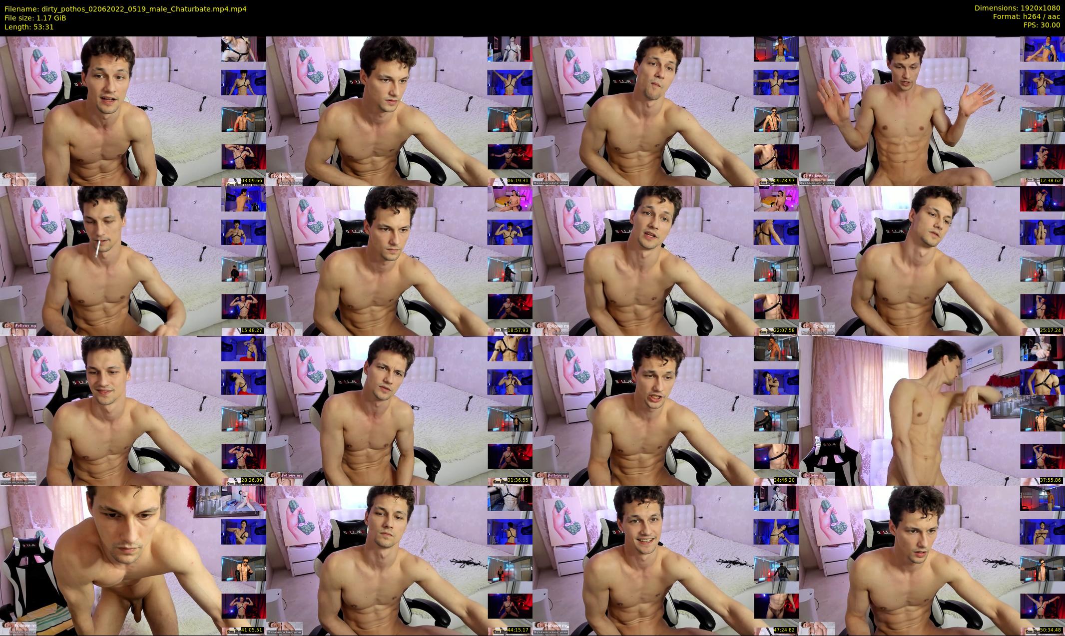dirty_pothos — 54 minute Chaturbate male cam show recording, 1080p, Jun 2, 2022