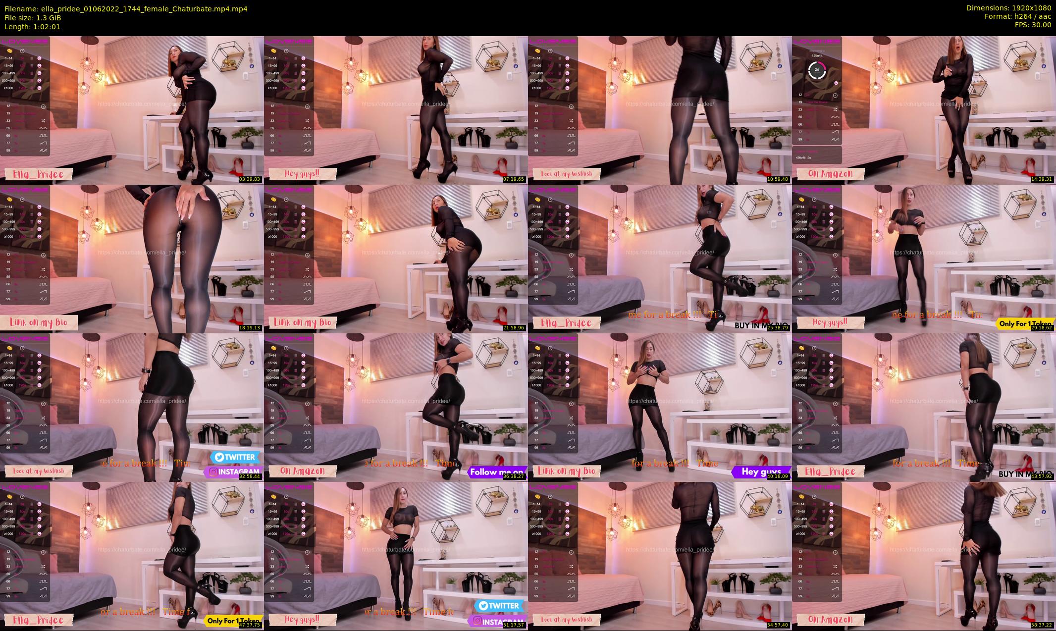 ella_pridee — 63 minute Chaturbate female cam show recording, 1080p, Jun 1, 2022