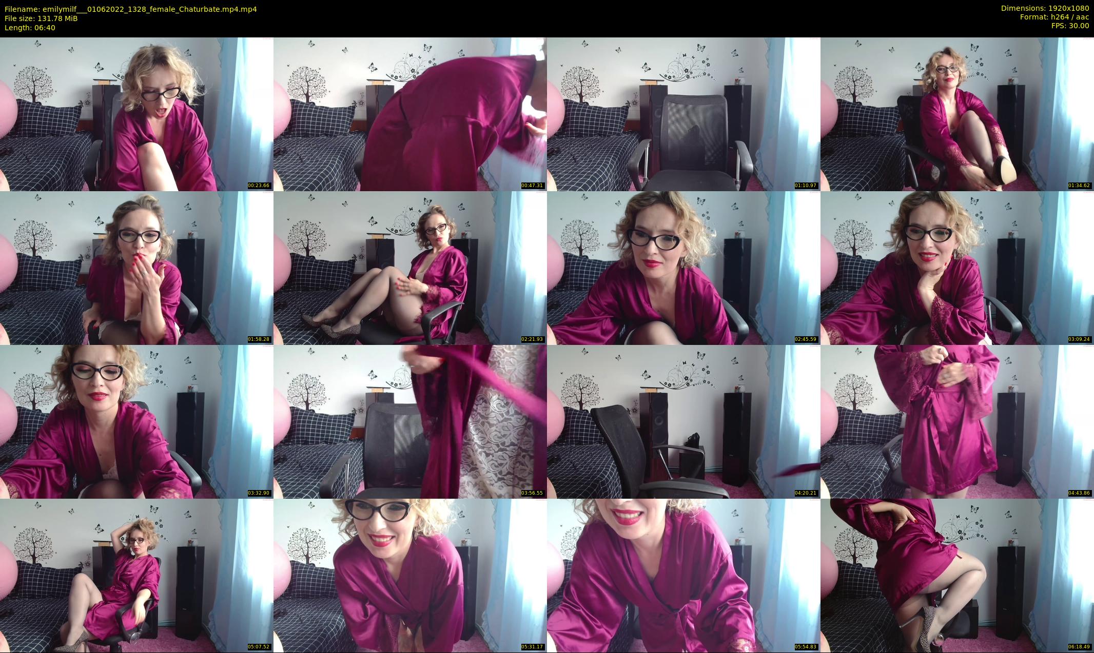 emilymilf__ — 7 minute Chaturbate female cam show recording, 1080p, Jun 1, 2022