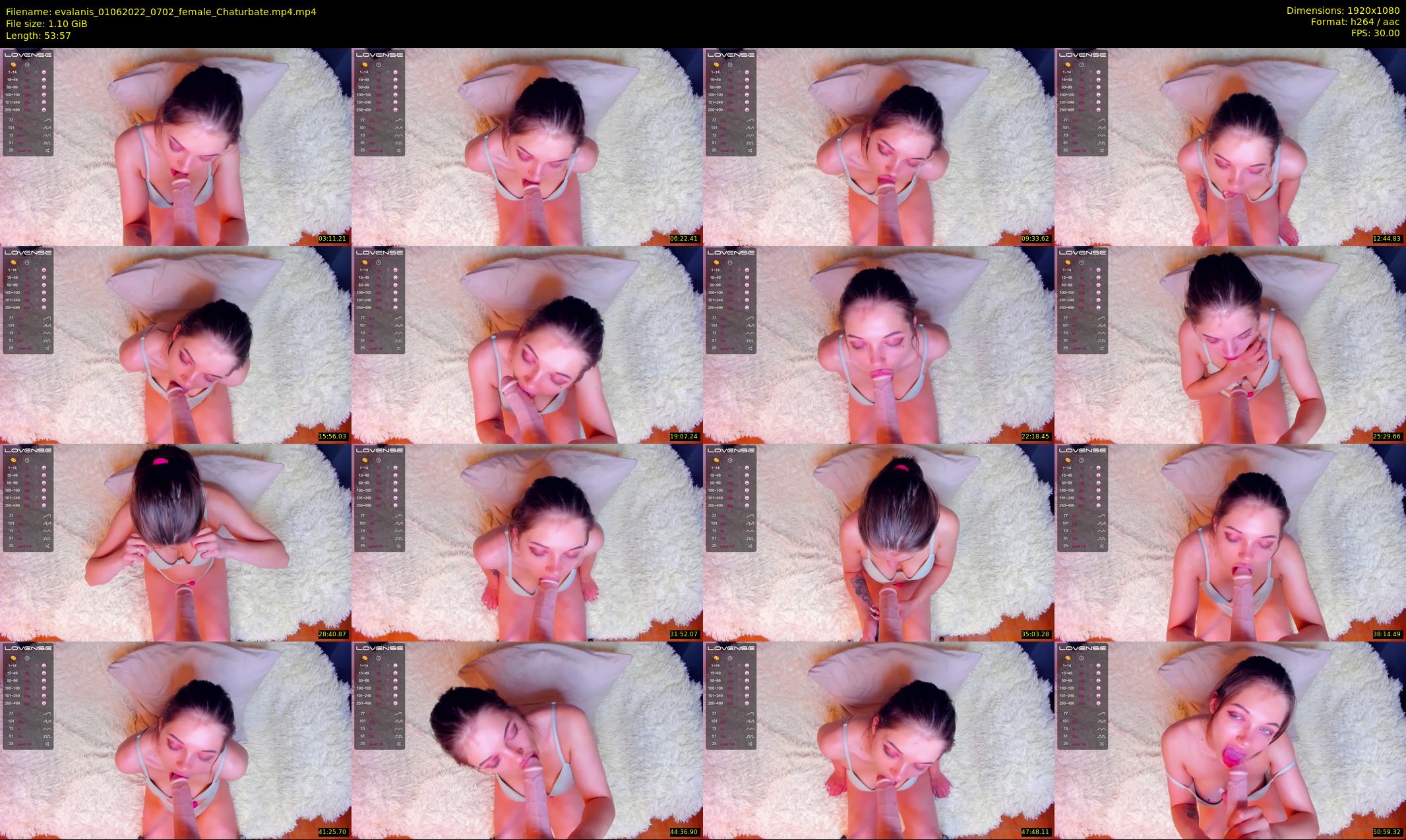 evalanis — 54 minute Chaturbate couple cam show recording, 1080p, Jun 1, 2022