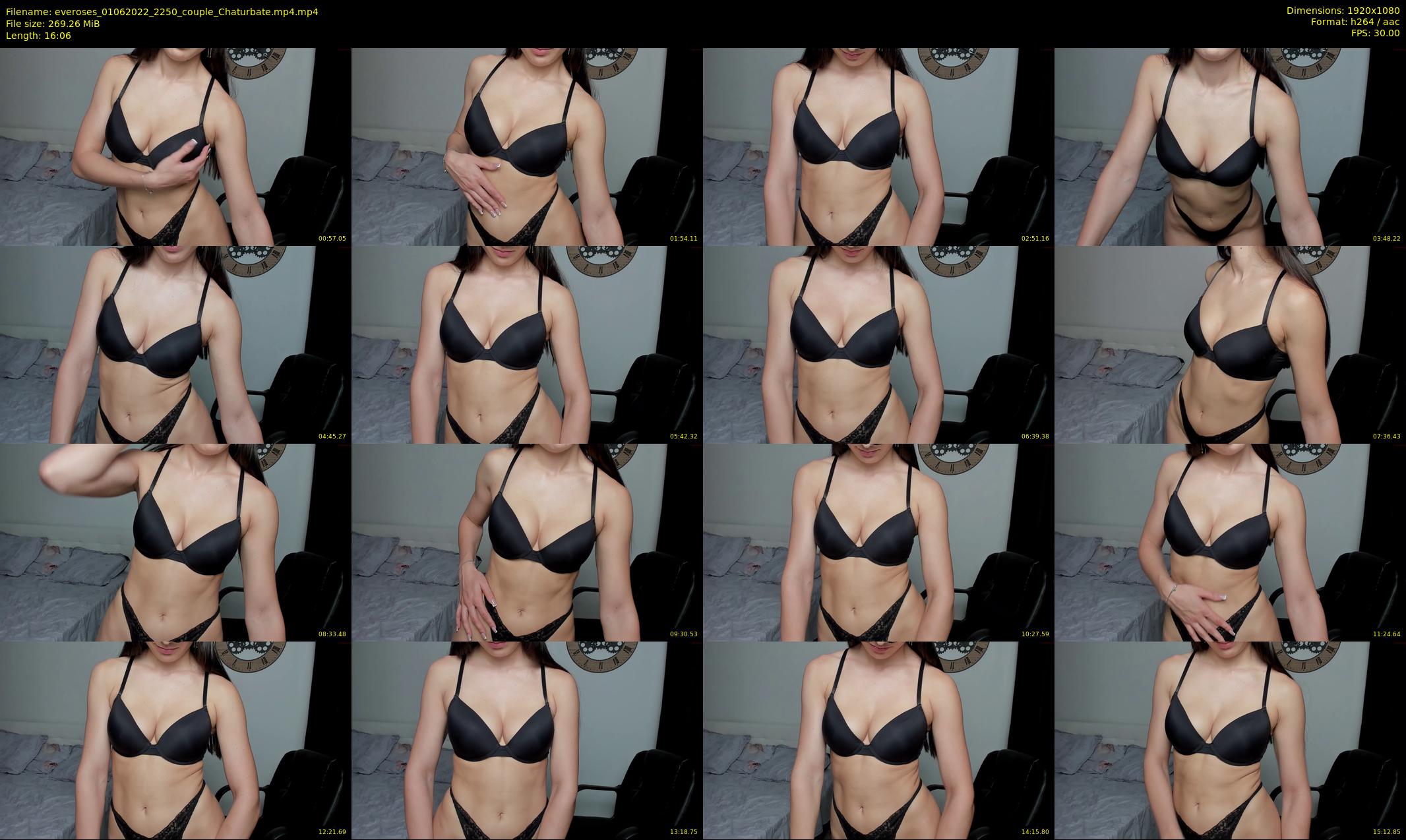 everoses — 17 minute Chaturbate couple cam show recording, 1080p, Jun 1, 2022