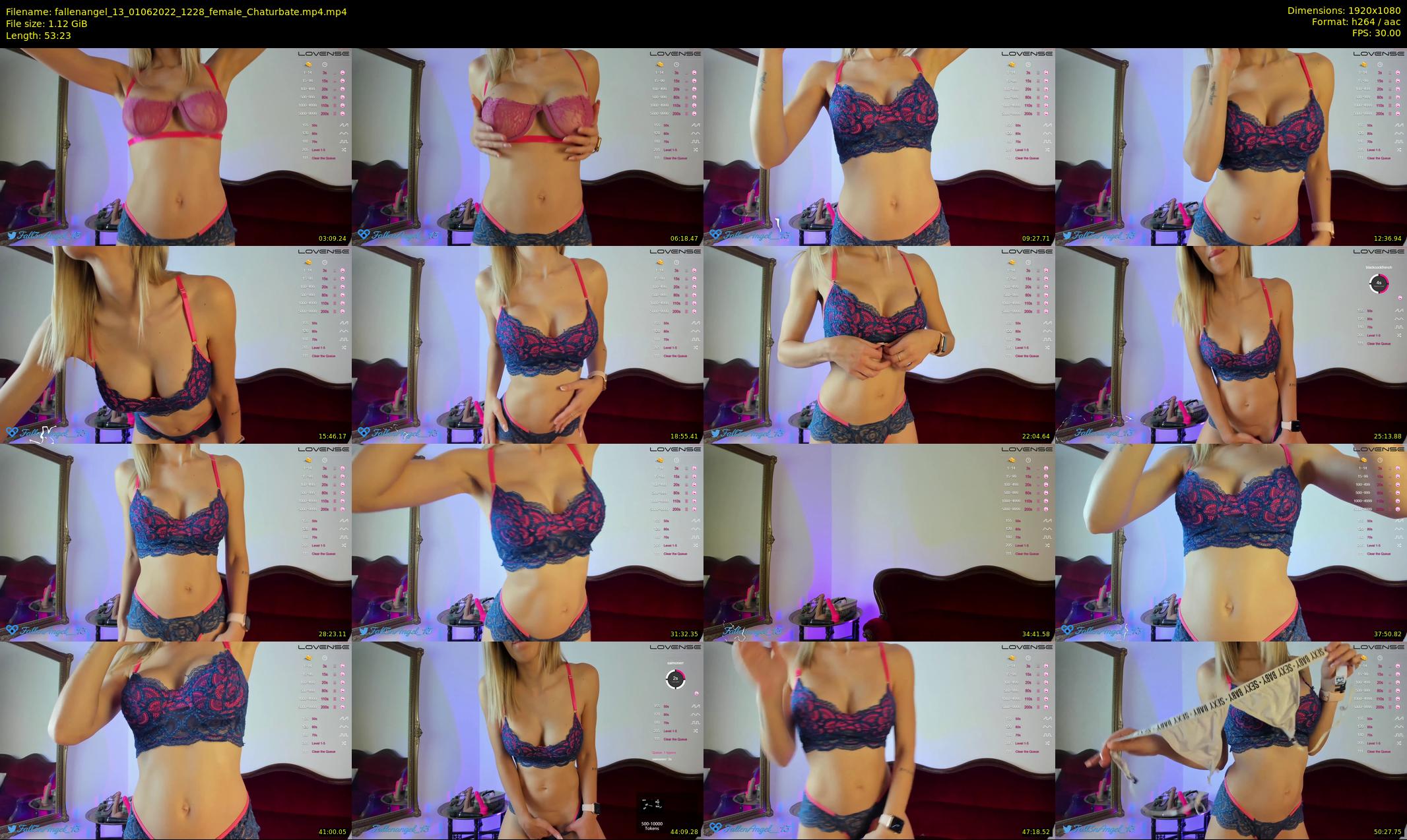 fallenangel_13 — 54 minute Chaturbate female cam show recording, 1080p, Jun 1, 2022