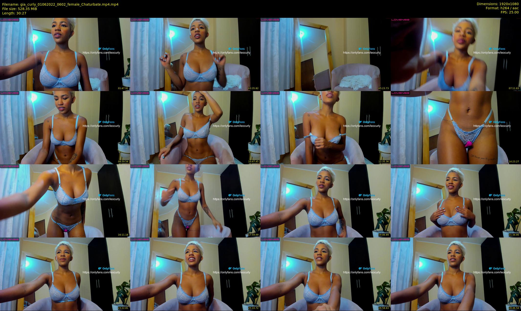 gia_curly — 31 minute Chaturbate female cam show recording, 1080p, Jun 1, 2022