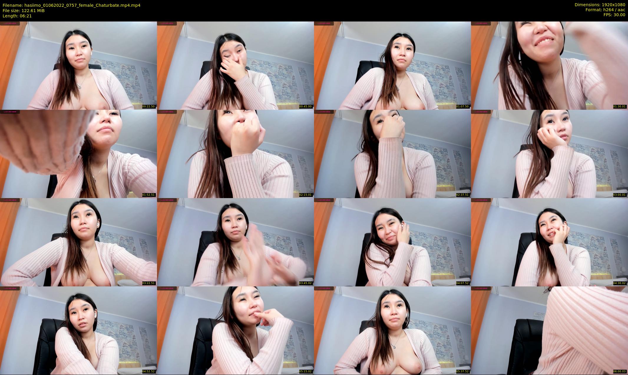 hasiimo — 7 minute Chaturbate female cam show recording, 1080p, Jun 1, 2022