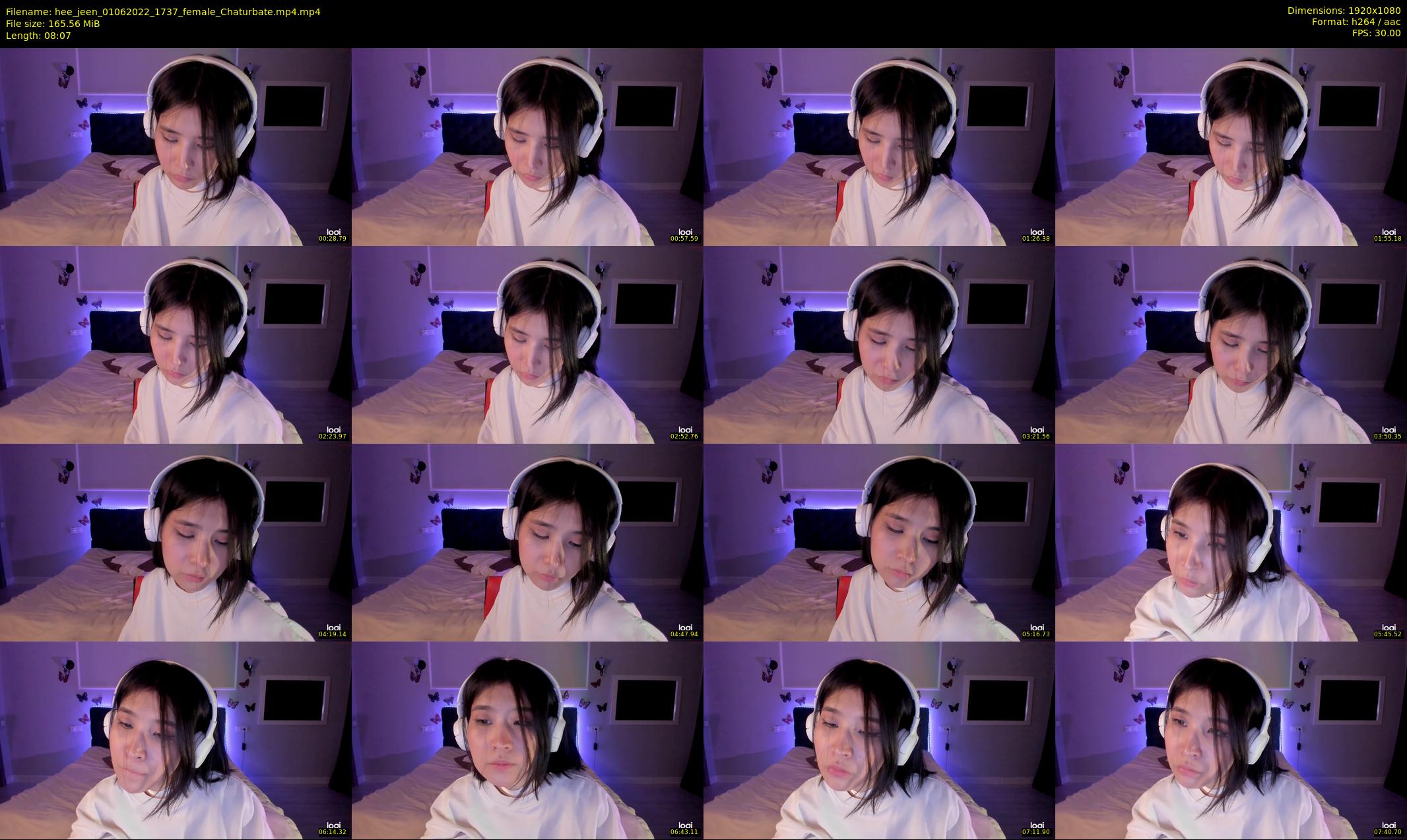hee_jeen — 9 minute Chaturbate female cam show recording, 1080p, Jun 1, 2022