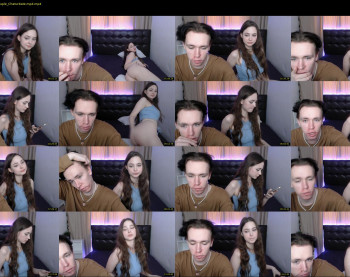 hizgi — 15 minute Chaturbate couple cam show recording, 1080p, Jun 1, 2022