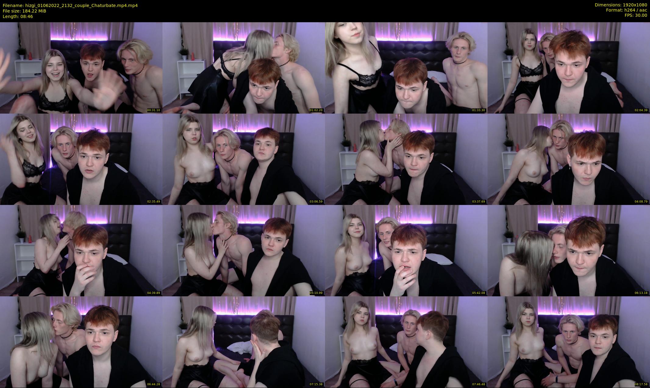 hizgi — 9 minute Chaturbate couple cam show recording, 1080p, Jun 1, 2022
