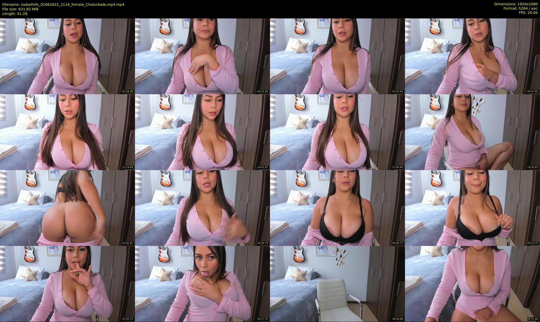 isabelhills — 42 minute Chaturbate female cam show recording, 1080p, Jun 1, 2022