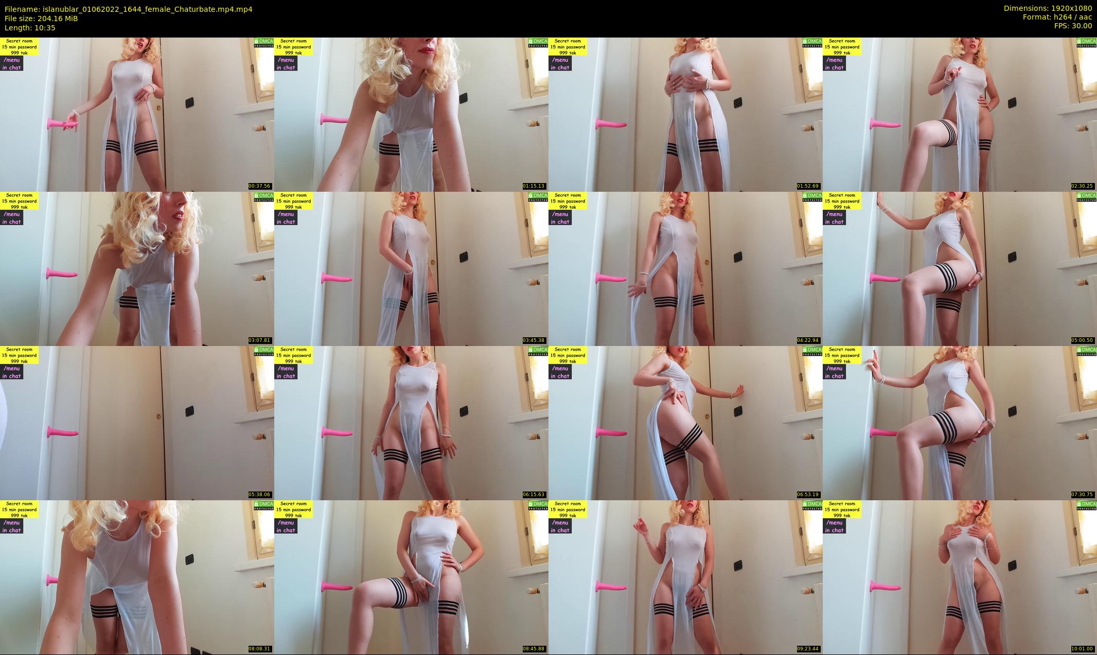 islanublar — 11 minute Chaturbate female cam show recording, 1080p, Jun 1, 2022