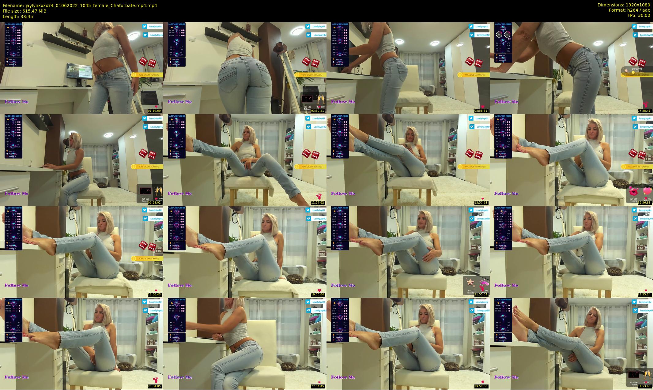 jaylynxxxx74 — 34 minute Chaturbate female cam show recording, 1080p, Jun 1, 2022