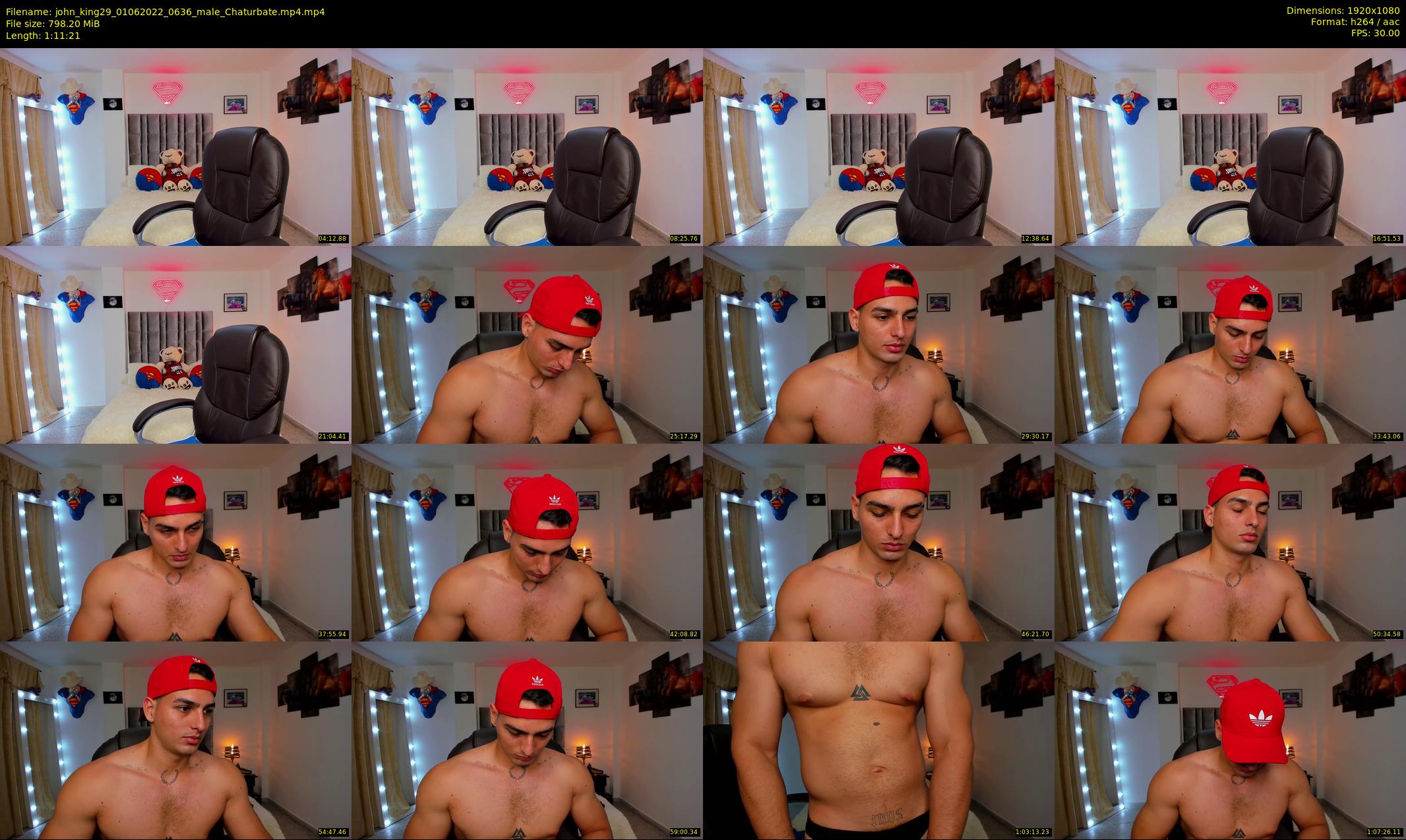 john_king29 — 72 minute Chaturbate male cam show recording, 1080p, Jun 1, 2022