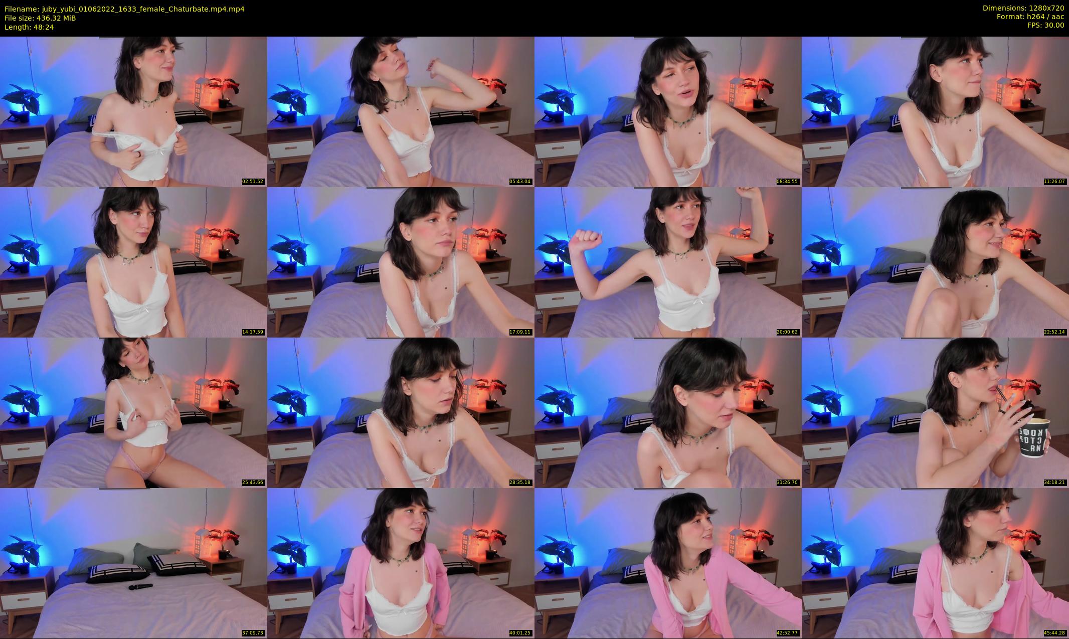 juby_yubi — 49 minute Chaturbate female cam show recording, 720p, Jun 1, 2022