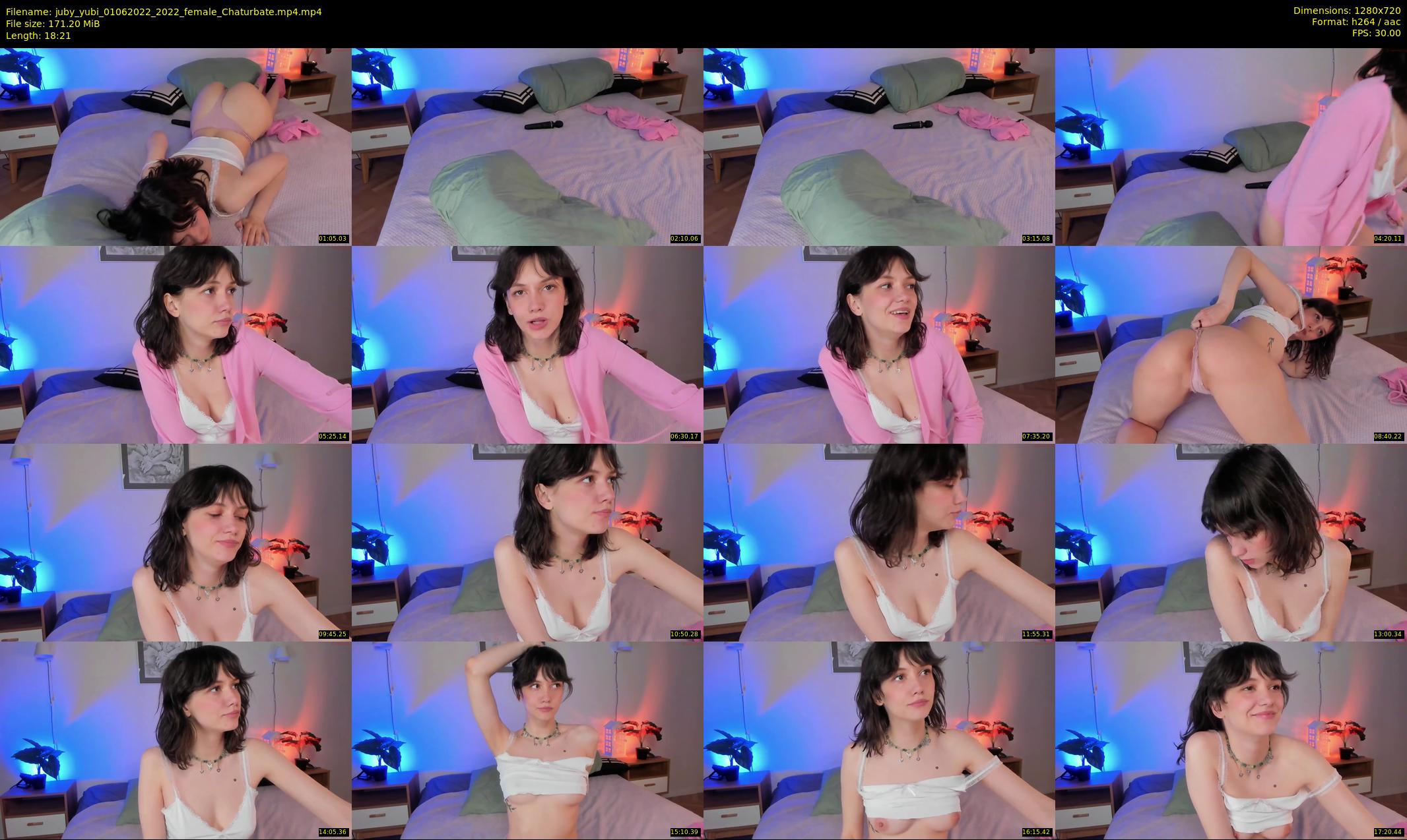 juby_yubi — 19 minute Chaturbate female cam show recording, 720p, Jun 1, 2022
