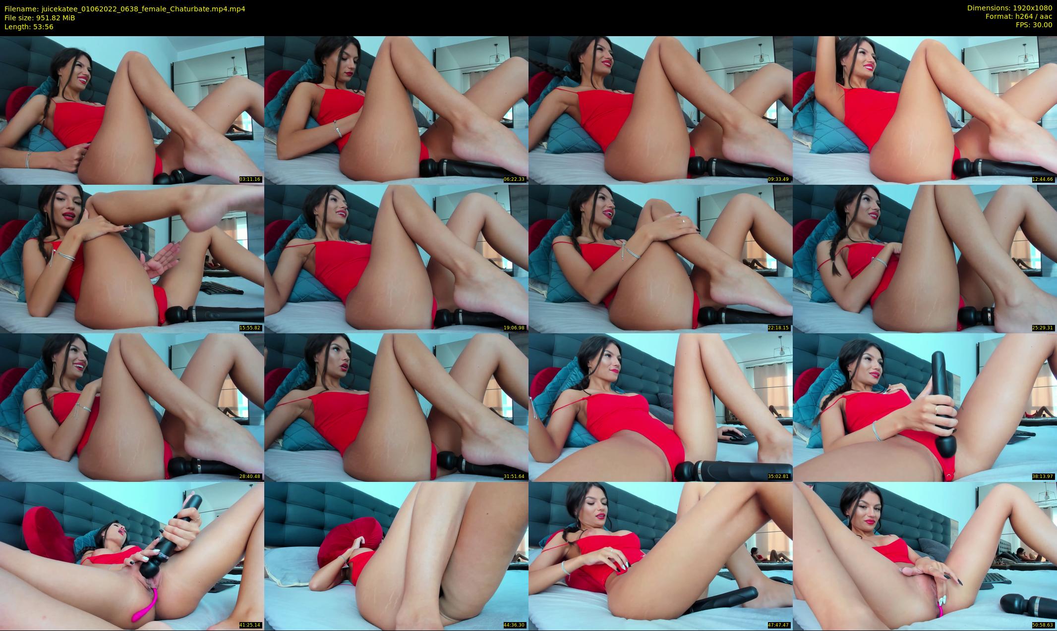 juicekatee — 54 minute Chaturbate female cam show recording, 1080p, Jun 1, 2022