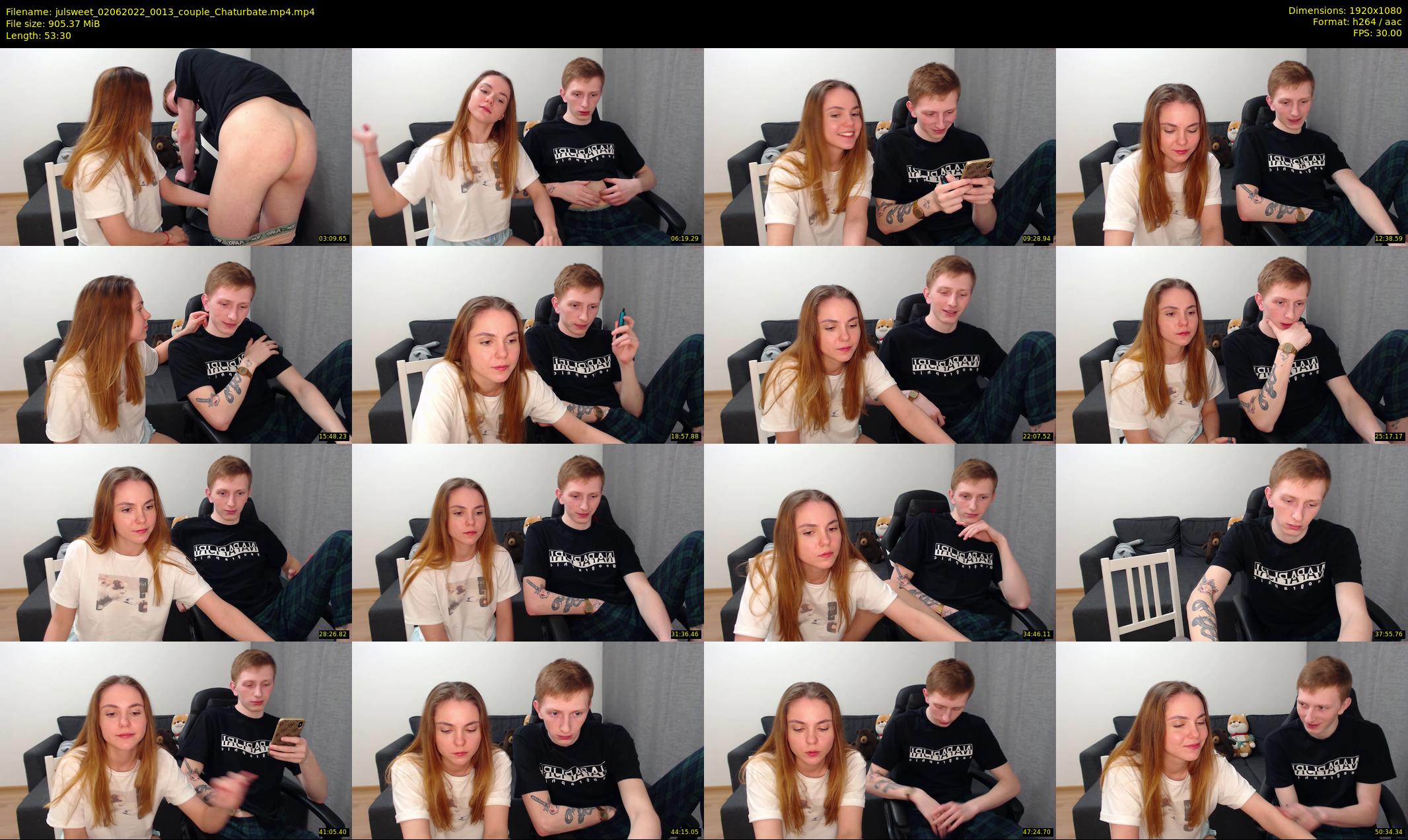 julsweet — 54 minute Chaturbate male cam show recording, 1080p, Jun 2, 2022