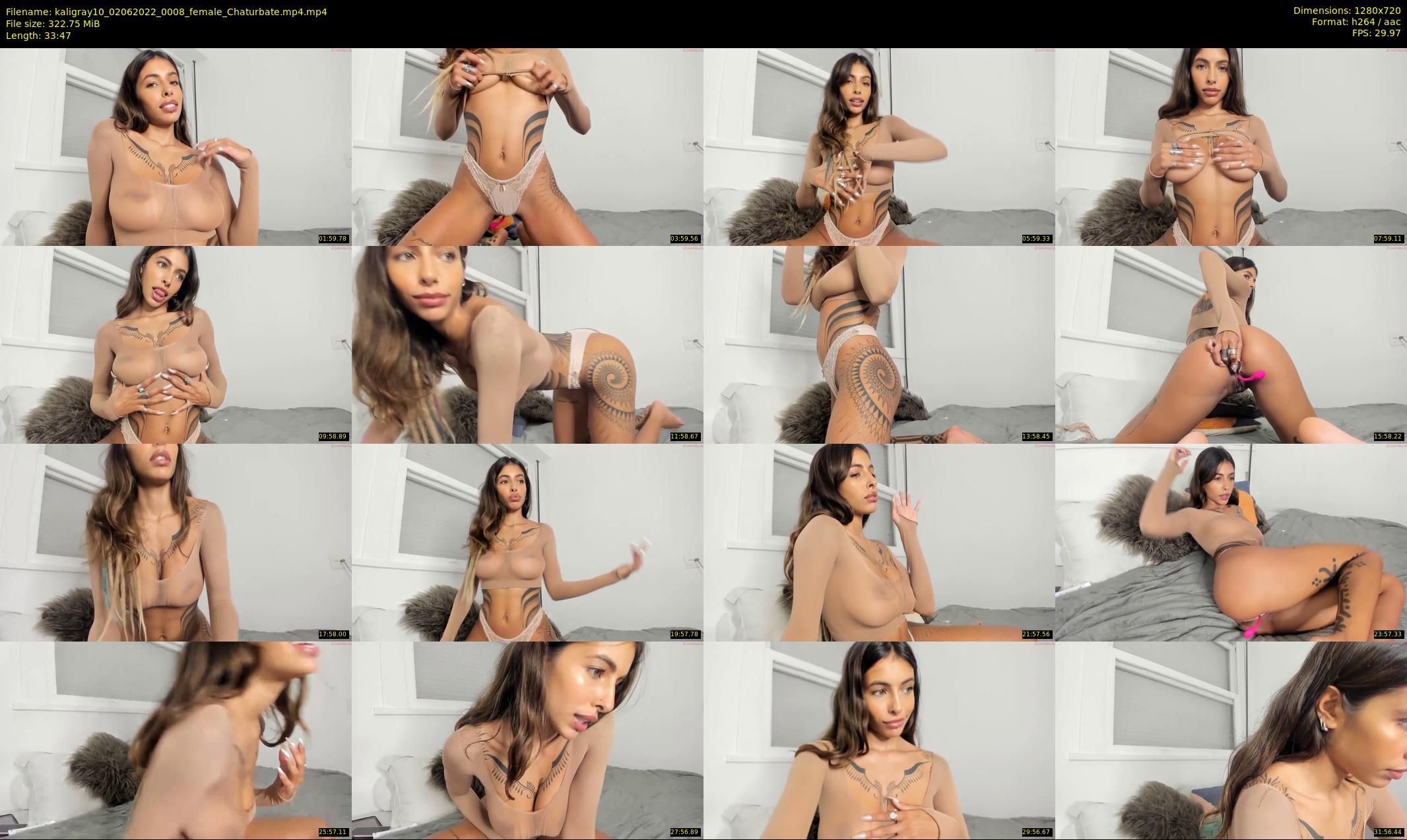 kaligray10 — 34 minute Chaturbate female cam show recording, 720p, Jun 2, 2022